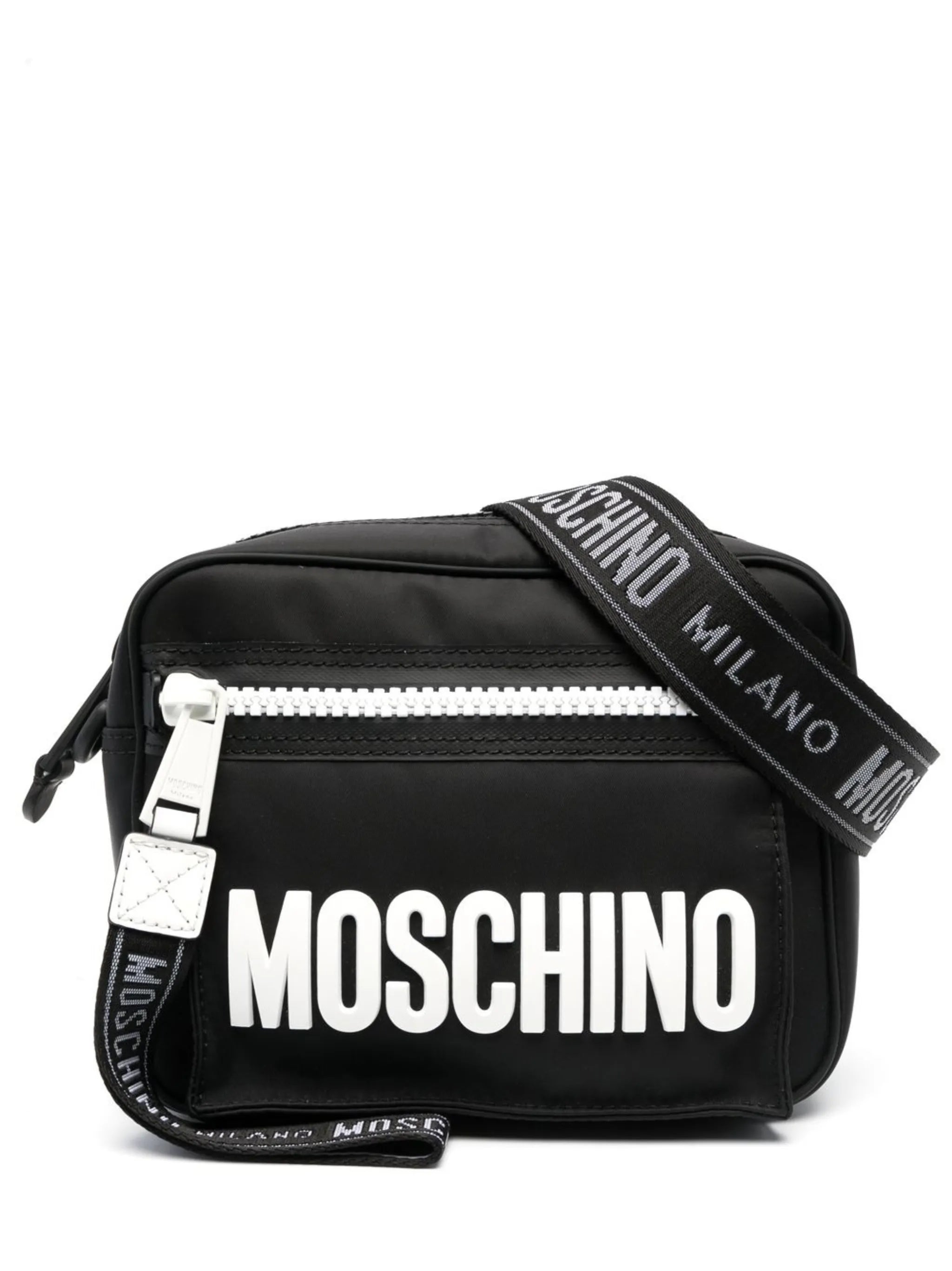logo-print shoulder bag