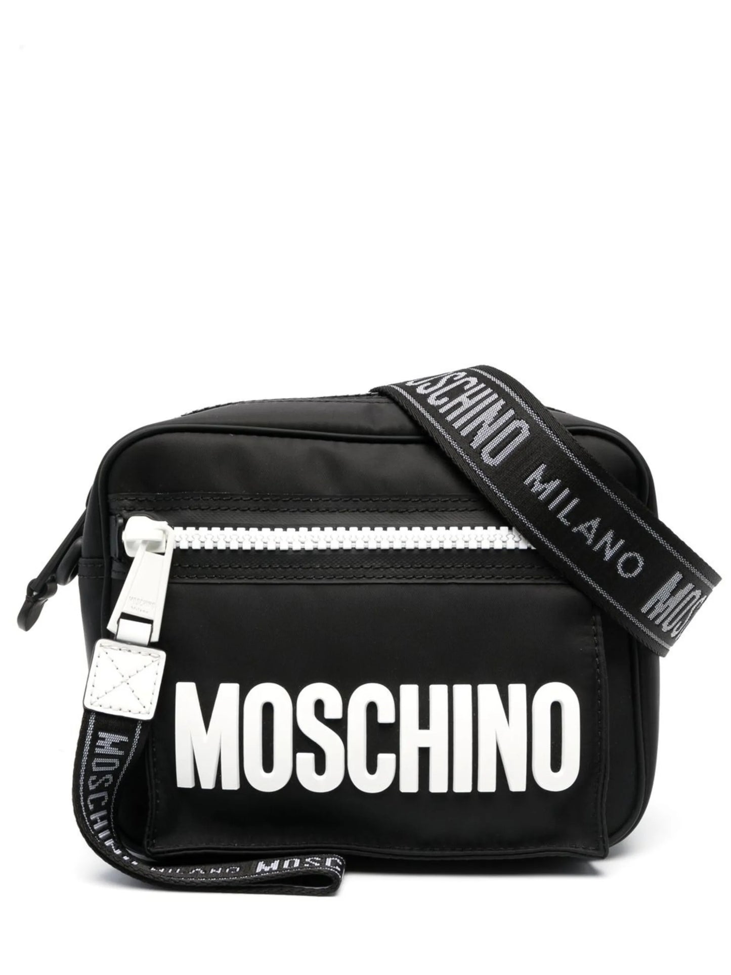 logo-print shoulder bag