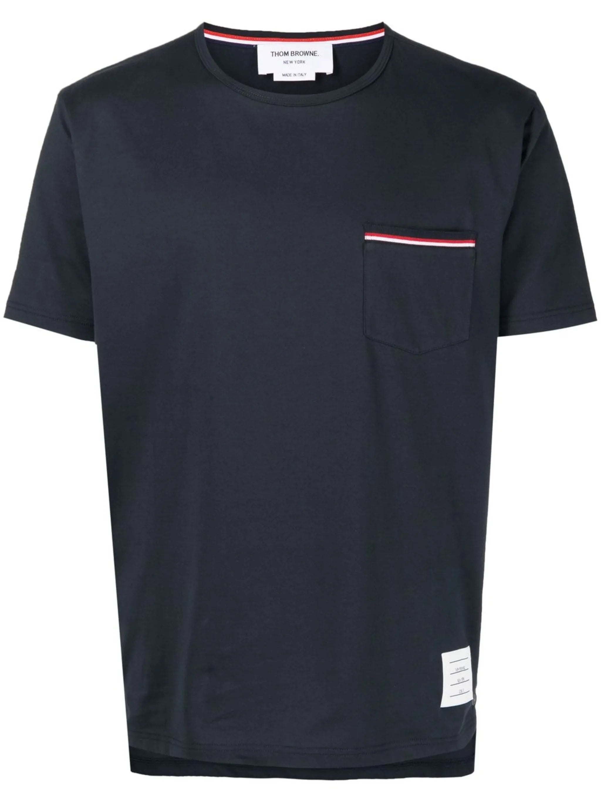 jersey RWB stripe pocket tee
