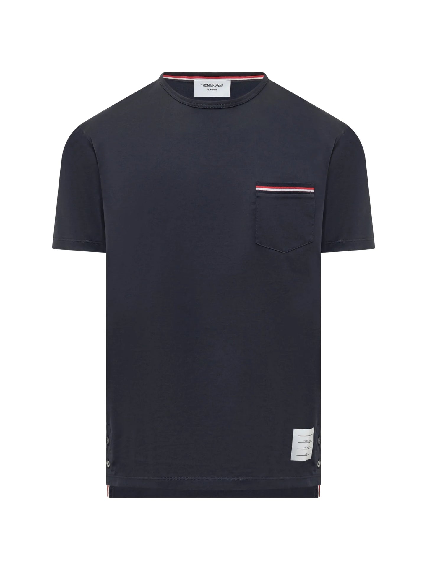 RWB-stripe pocket T-shirt