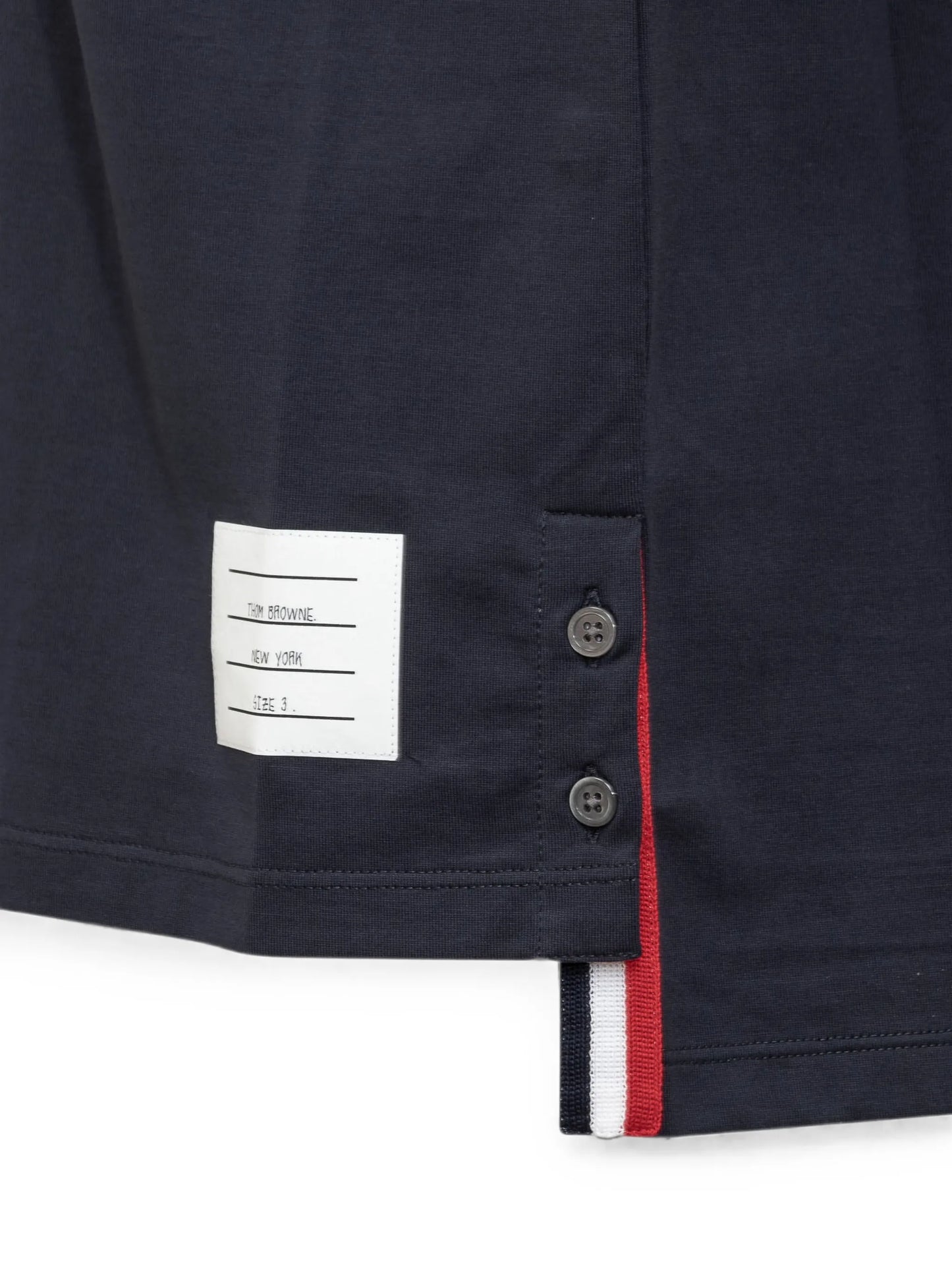 RWB-stripe pocket T-shirt