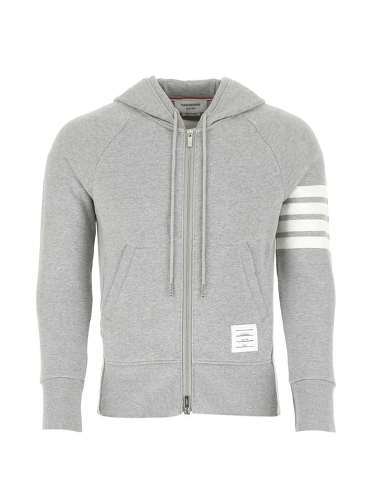 Classic Loopback 4-Bar zip-up hoodie