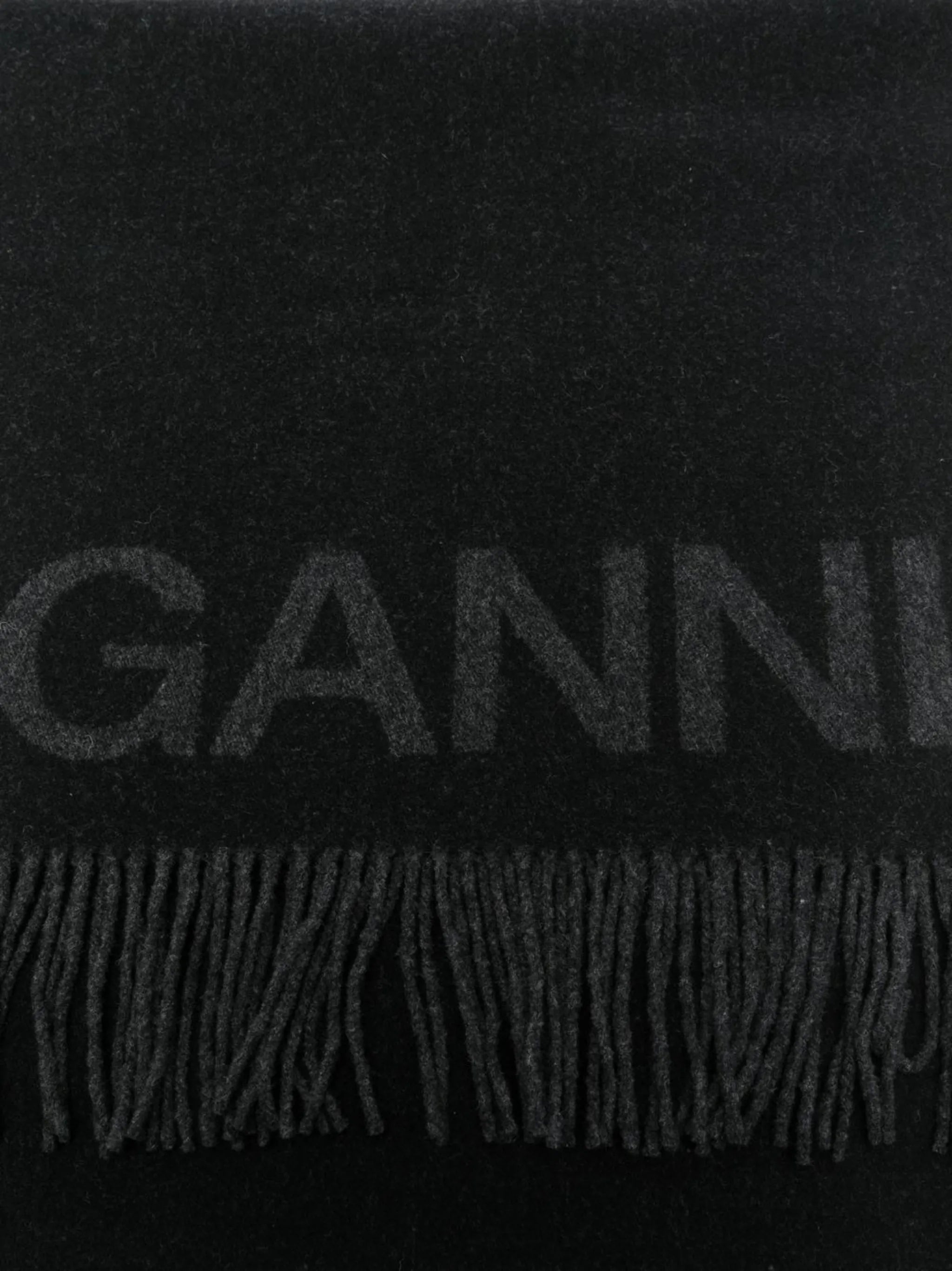 long fringed scarf