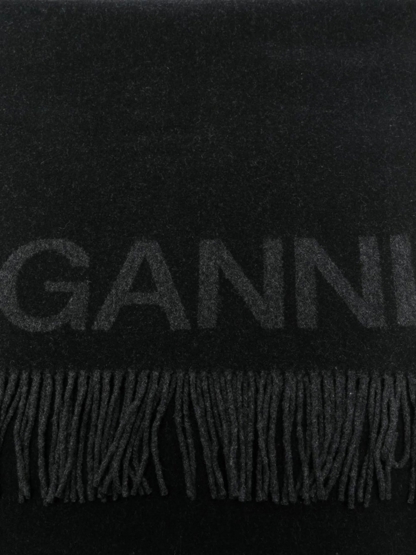 long fringed scarf