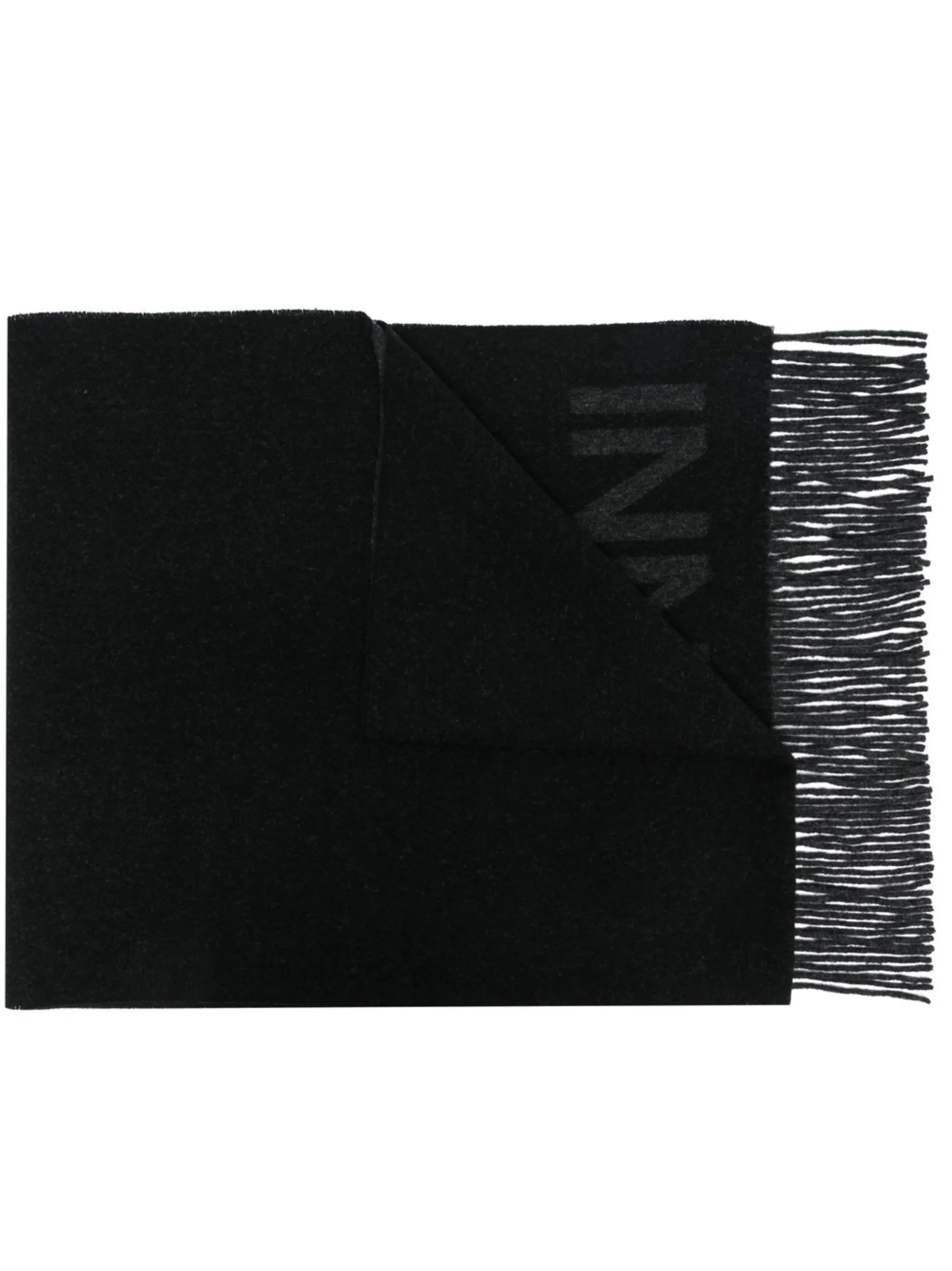long fringed scarf