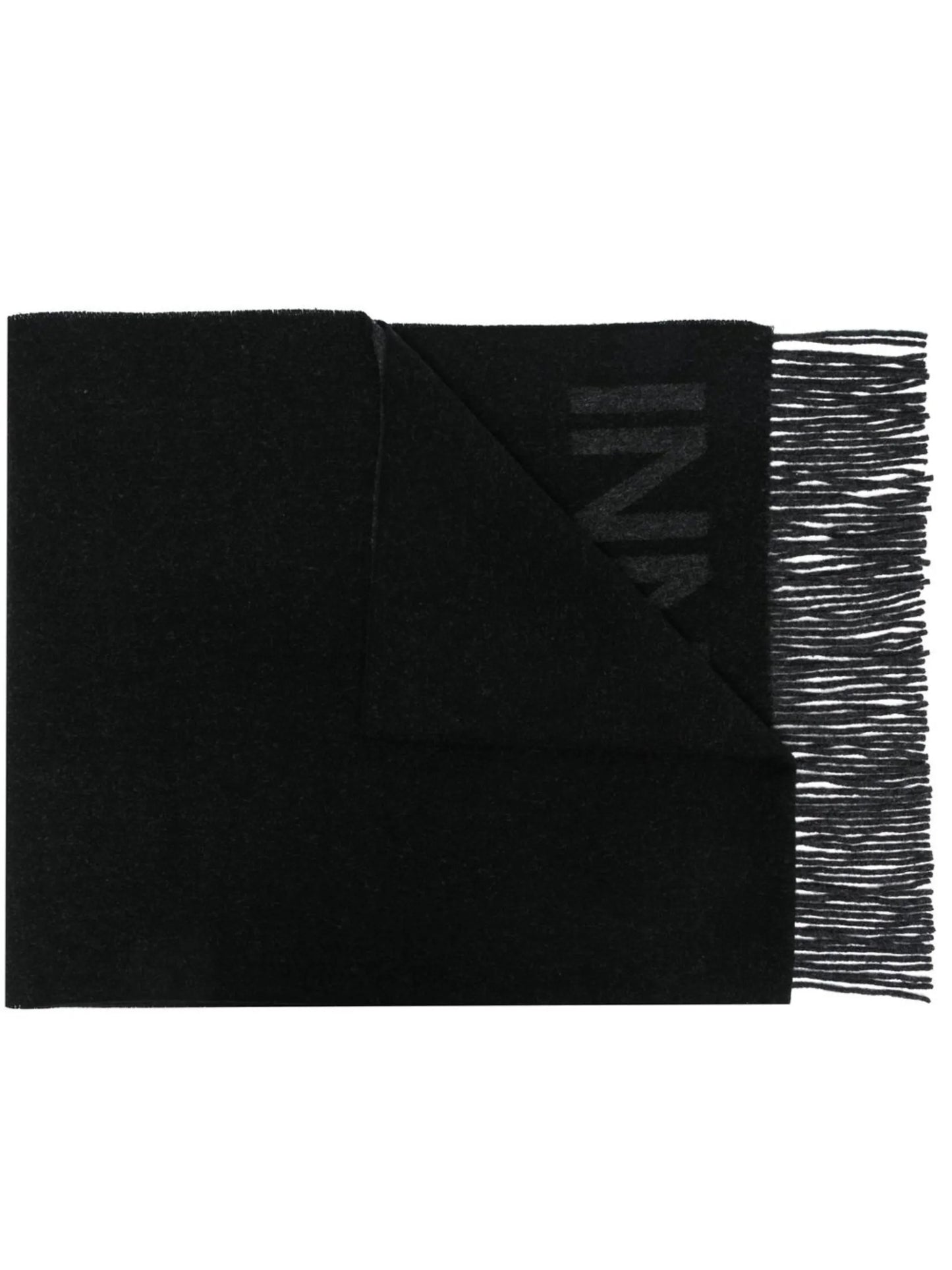 long fringed scarf