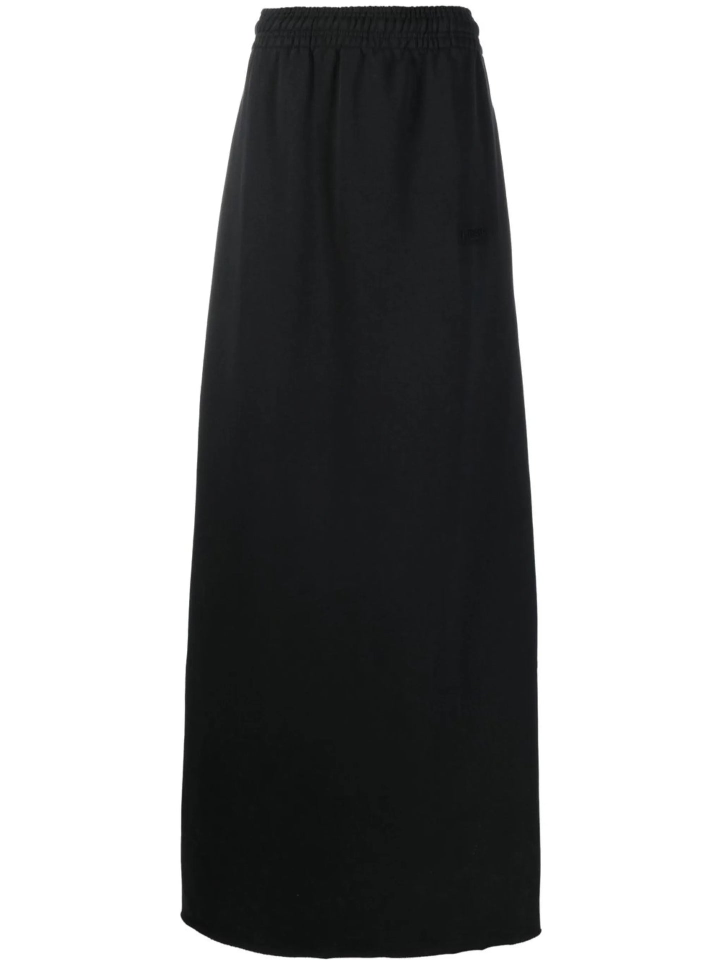 high-waist maxi skirt