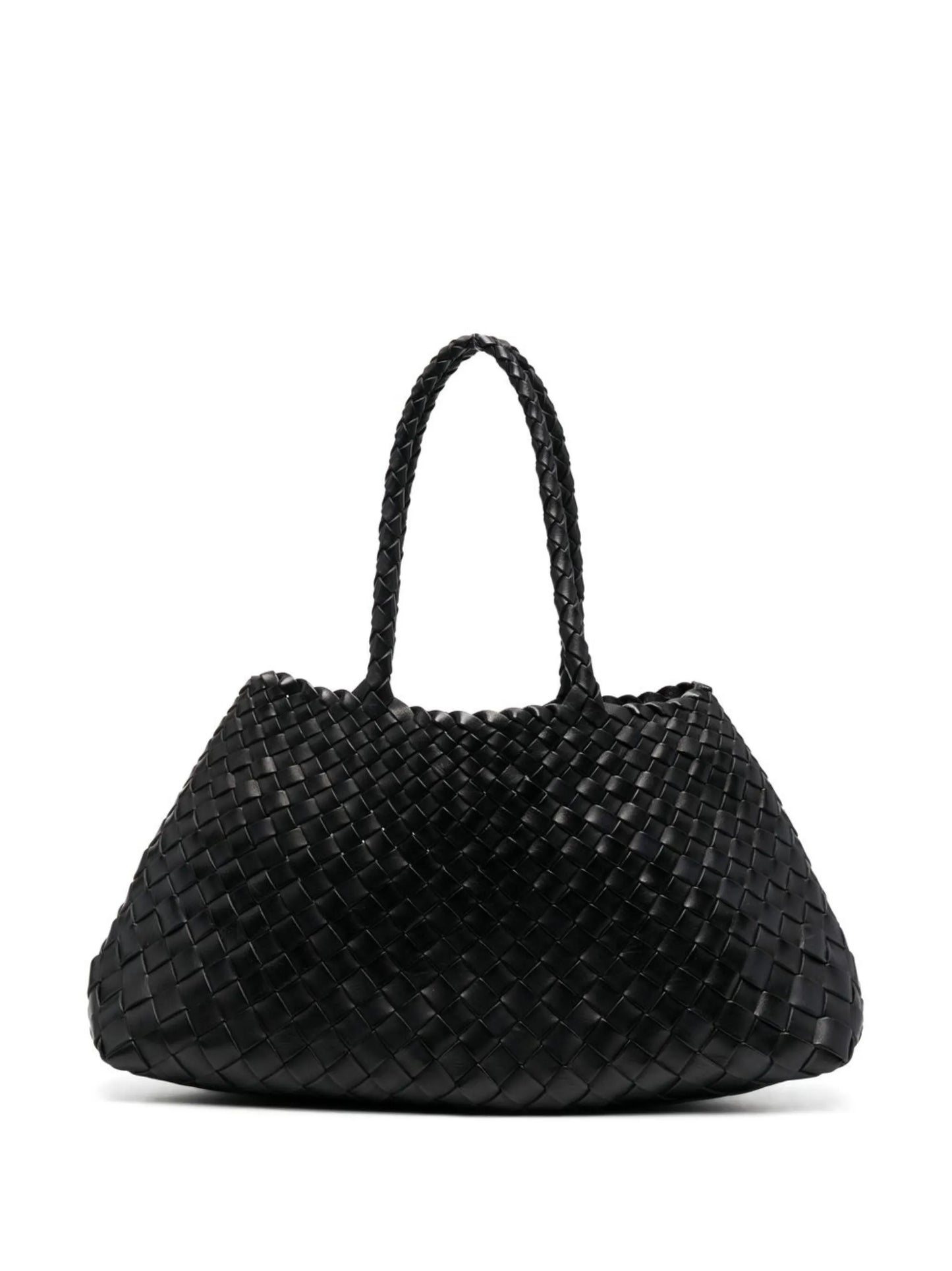 Santa Croce interwoven leather tote bag