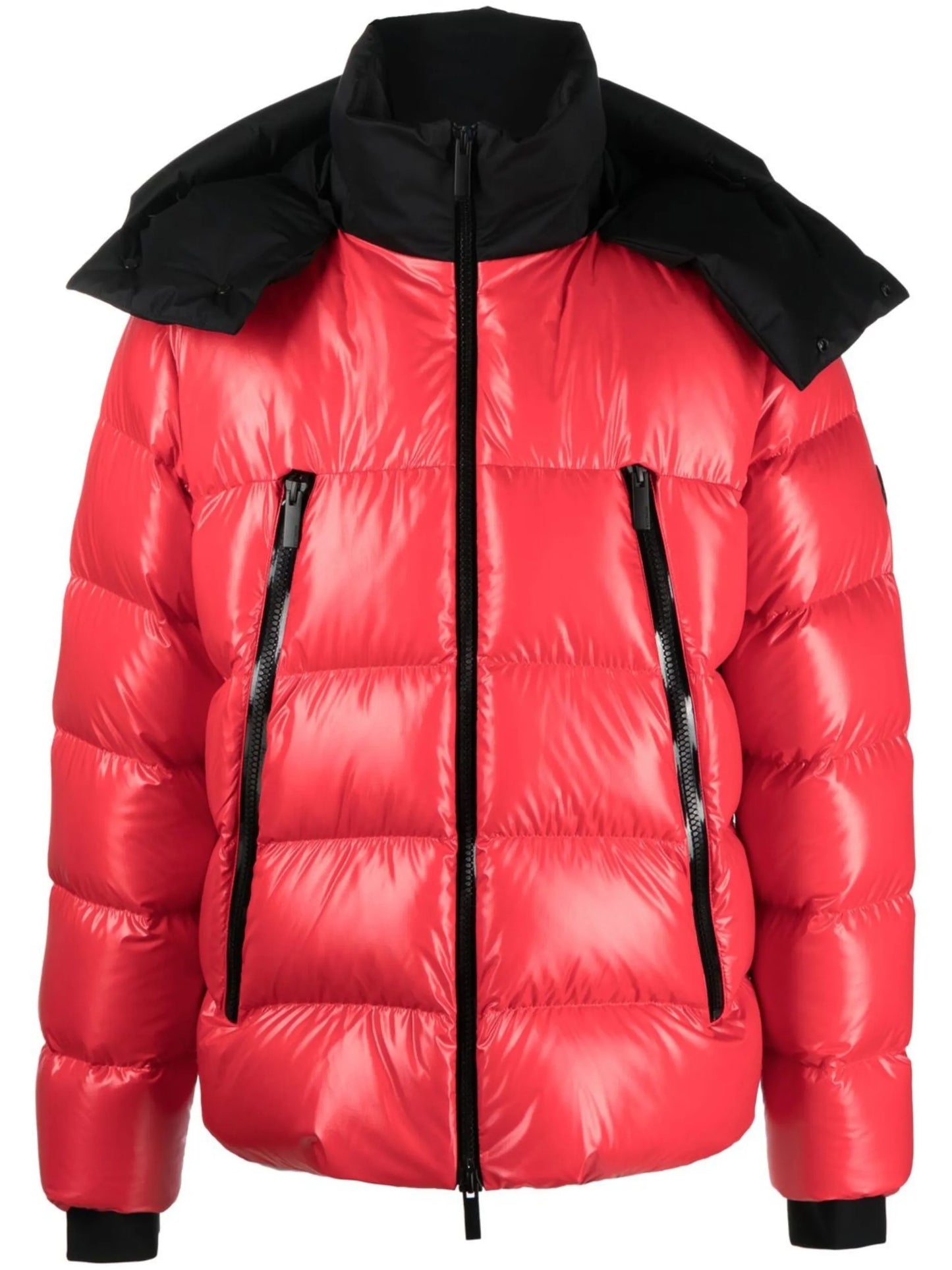 hooded down jacket