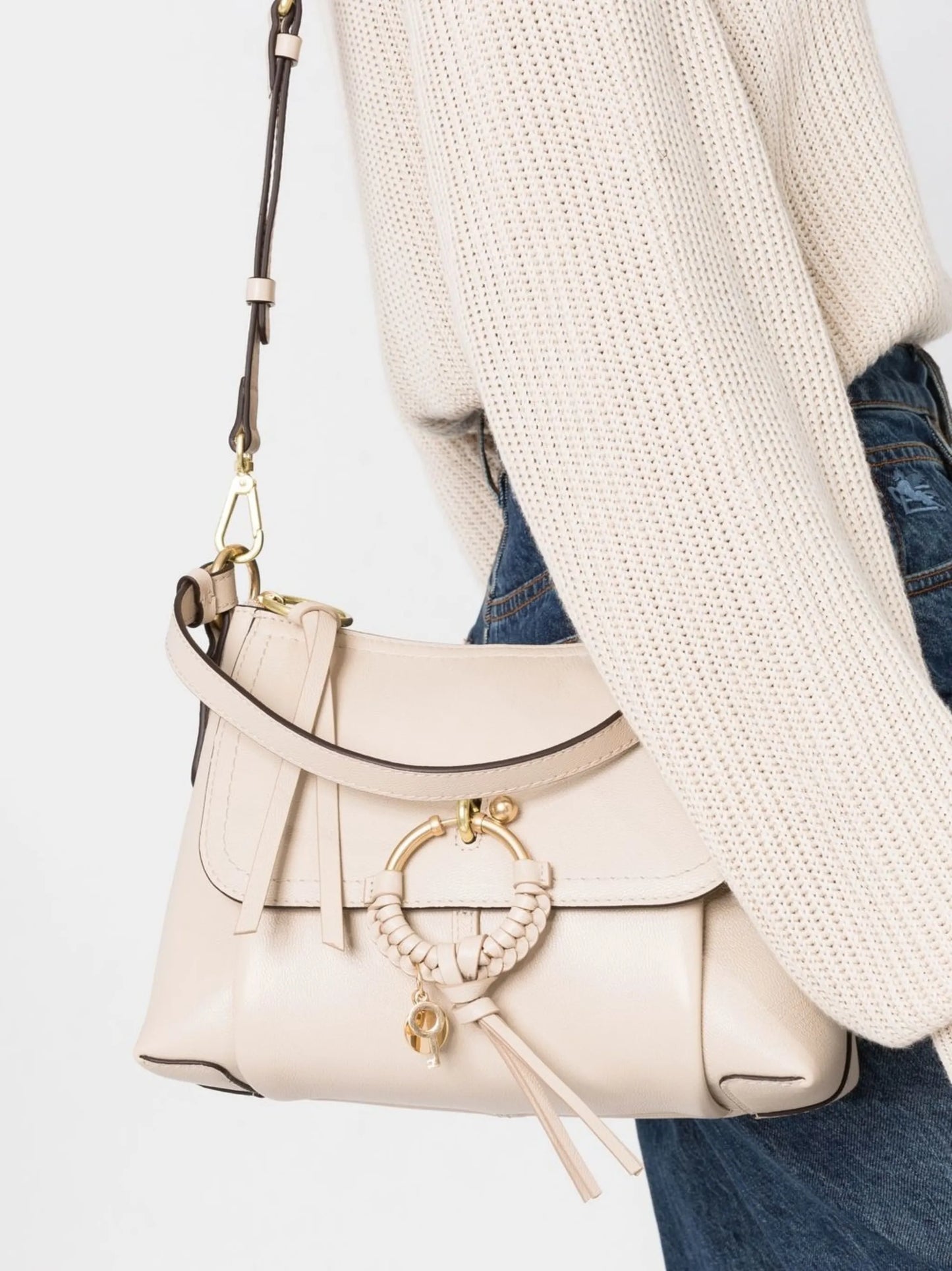 Joan leather shoulder bag