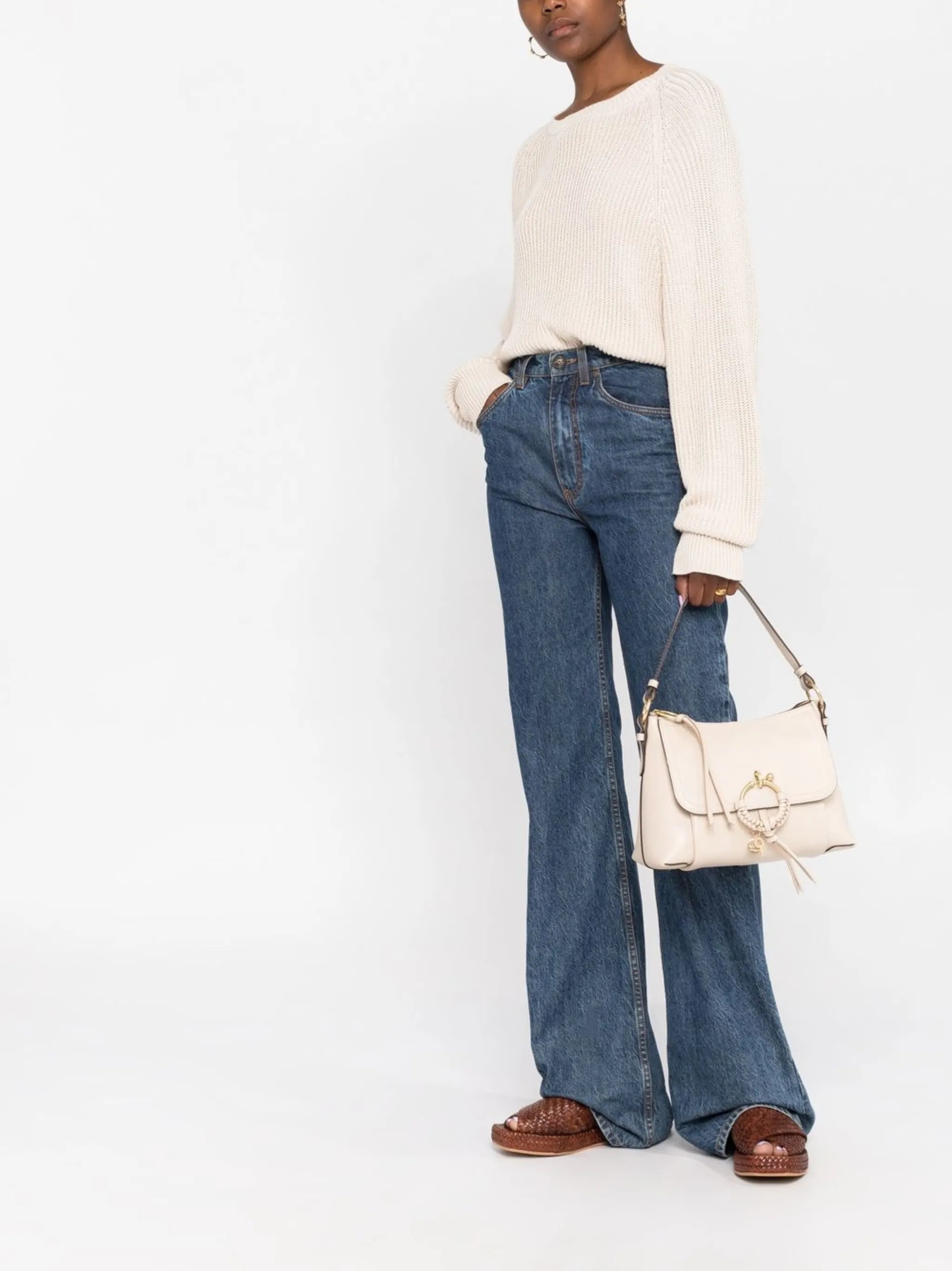 Joan leather shoulder bag