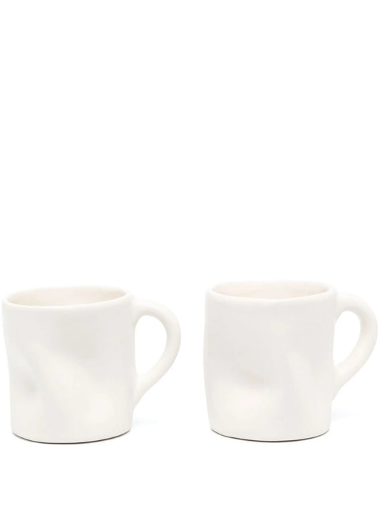 sculpted mugs (set of two)