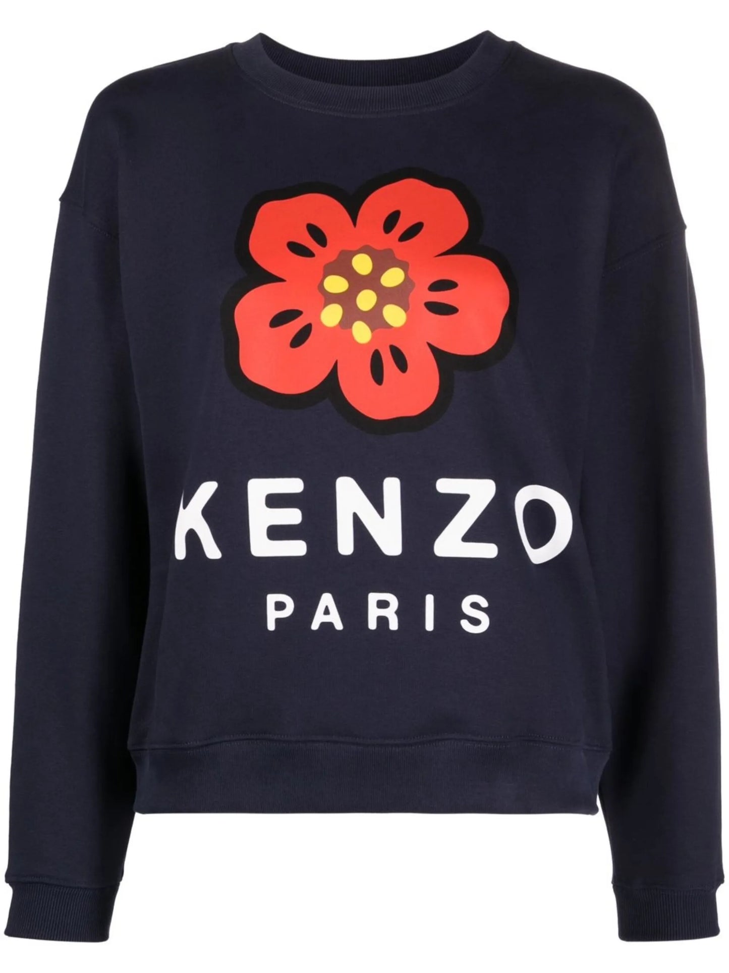 Boke flower logo-print sweatshirt