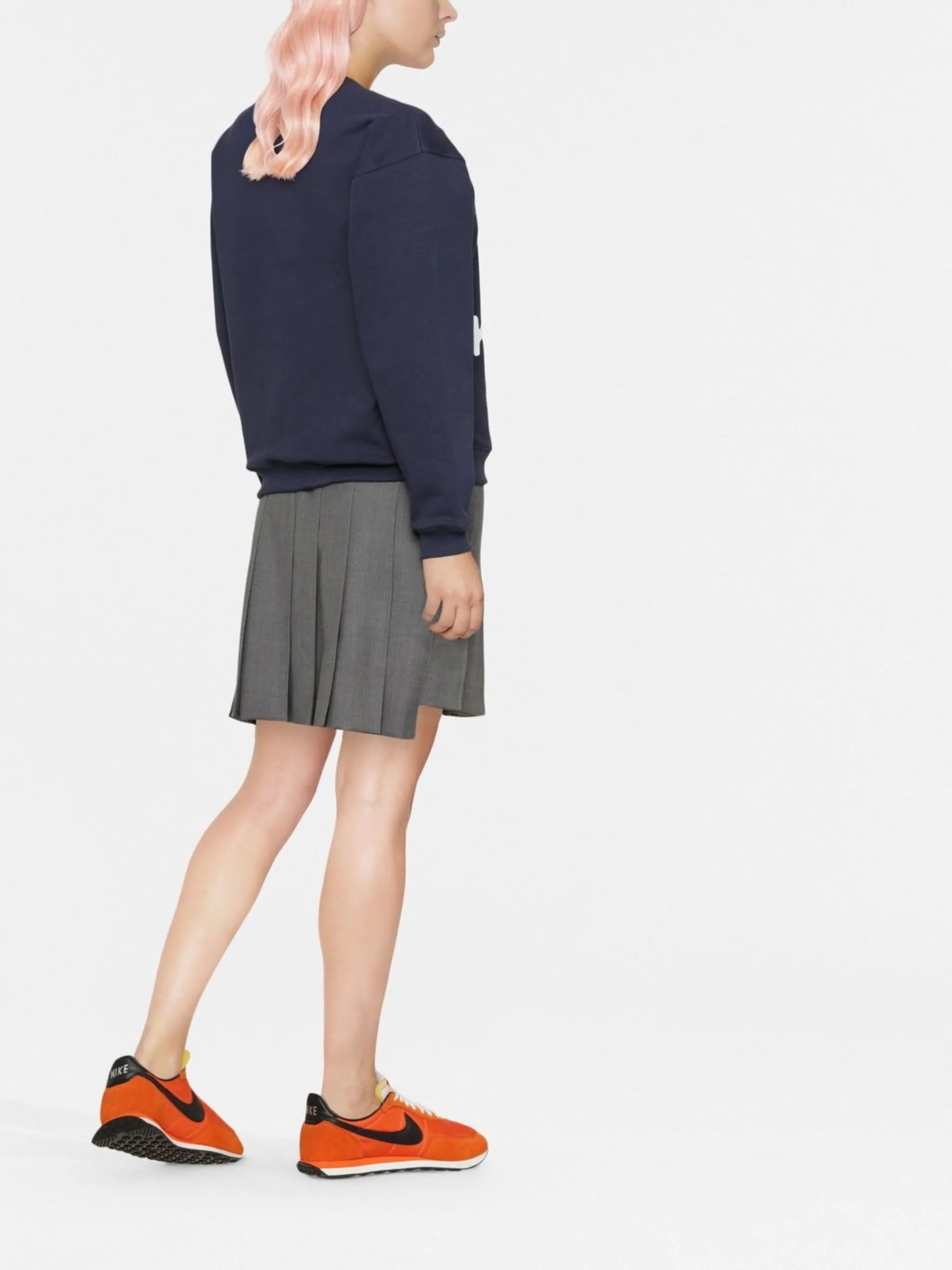 Boke flower logo-print sweatshirt