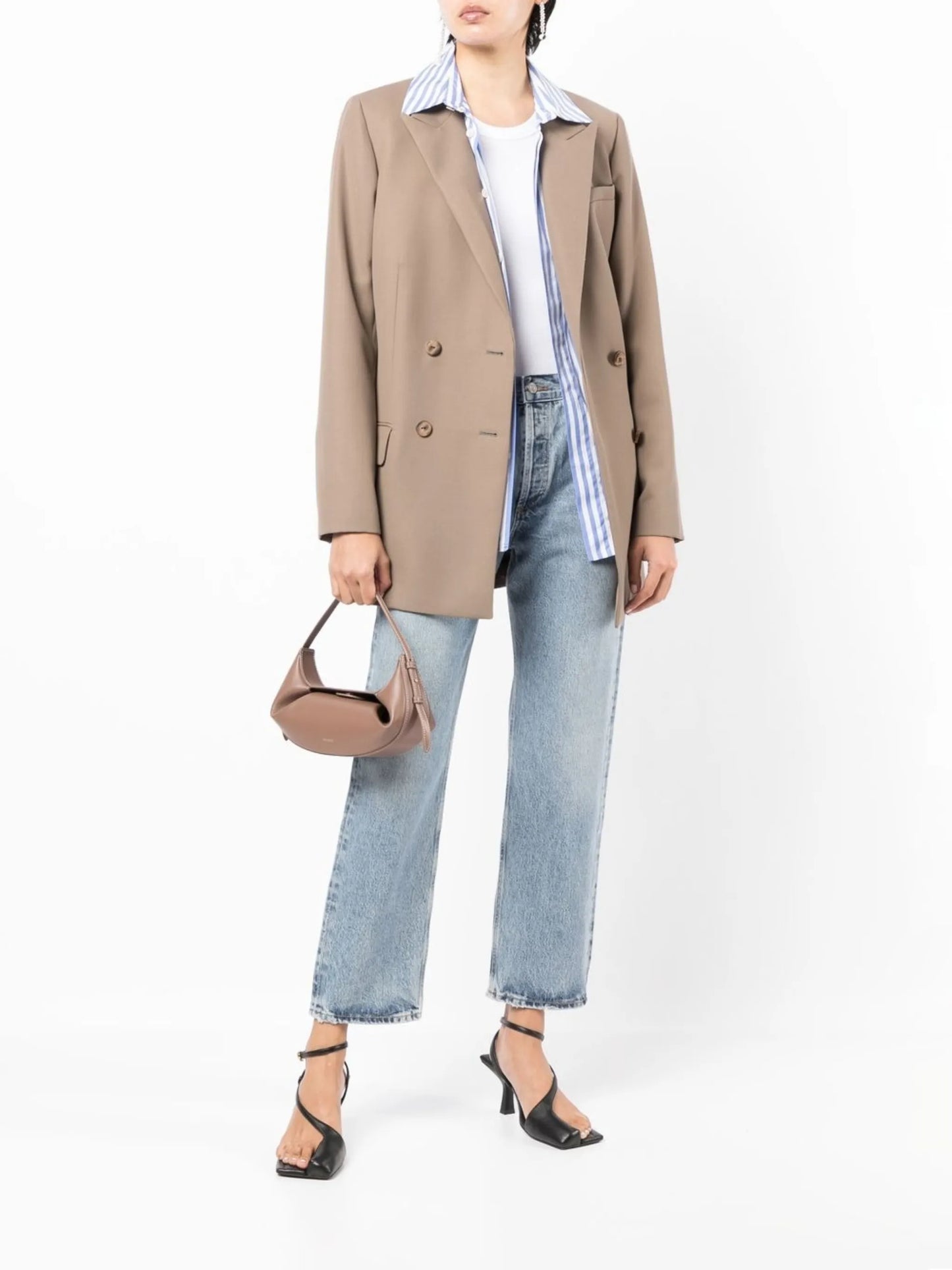 straight-leg jeans