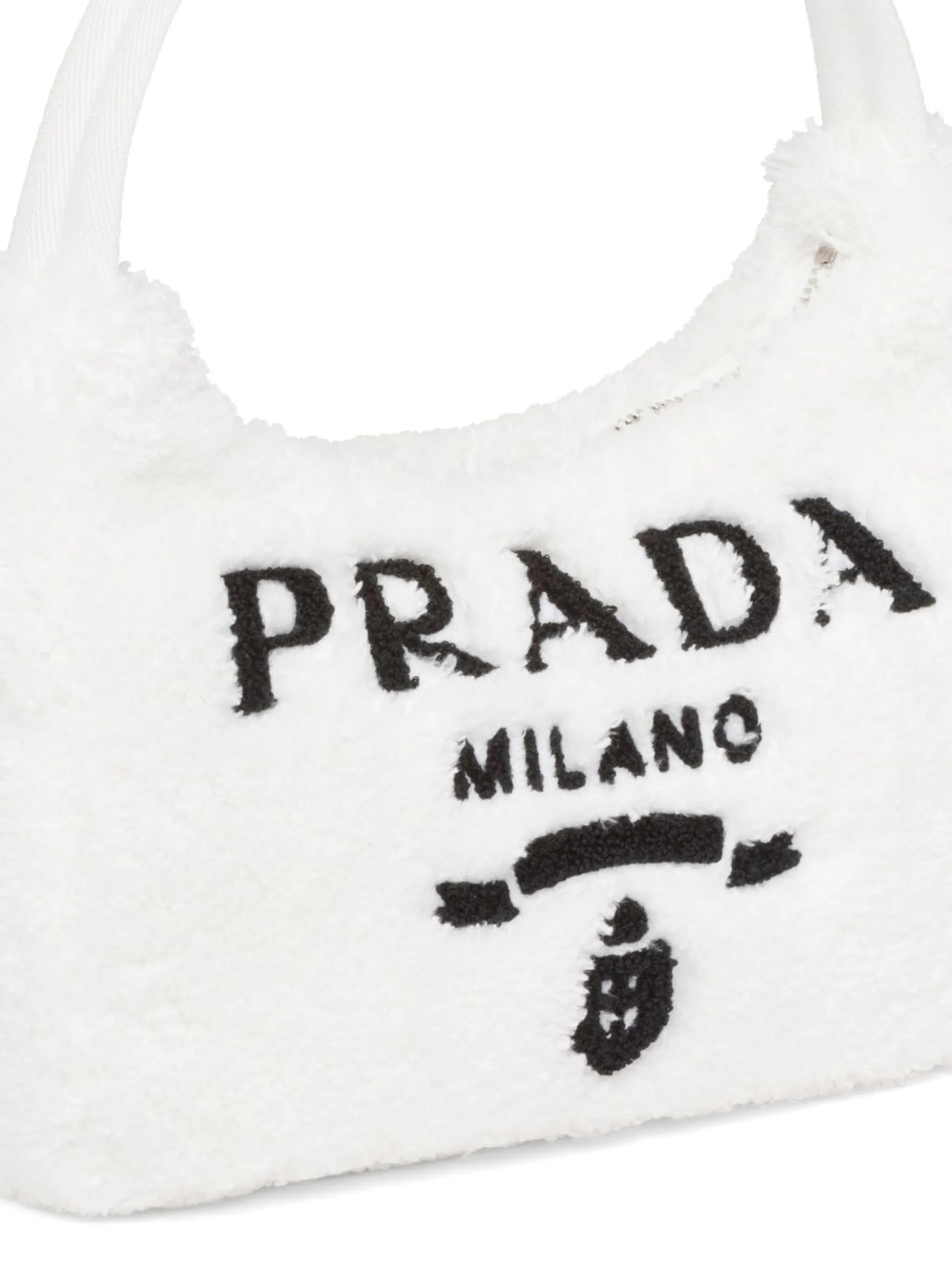 Re-Edition 2000 terry-effect mini bag
