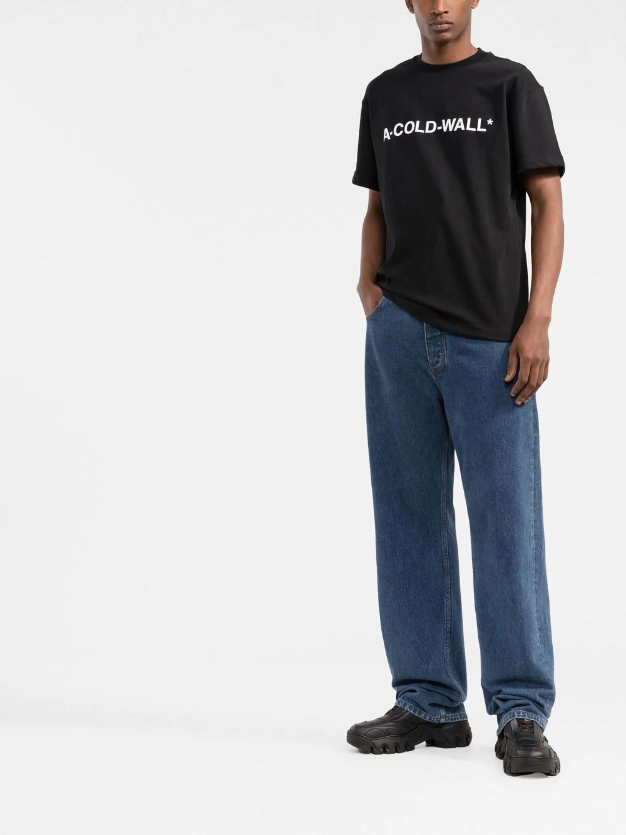 logo-print T-shirt