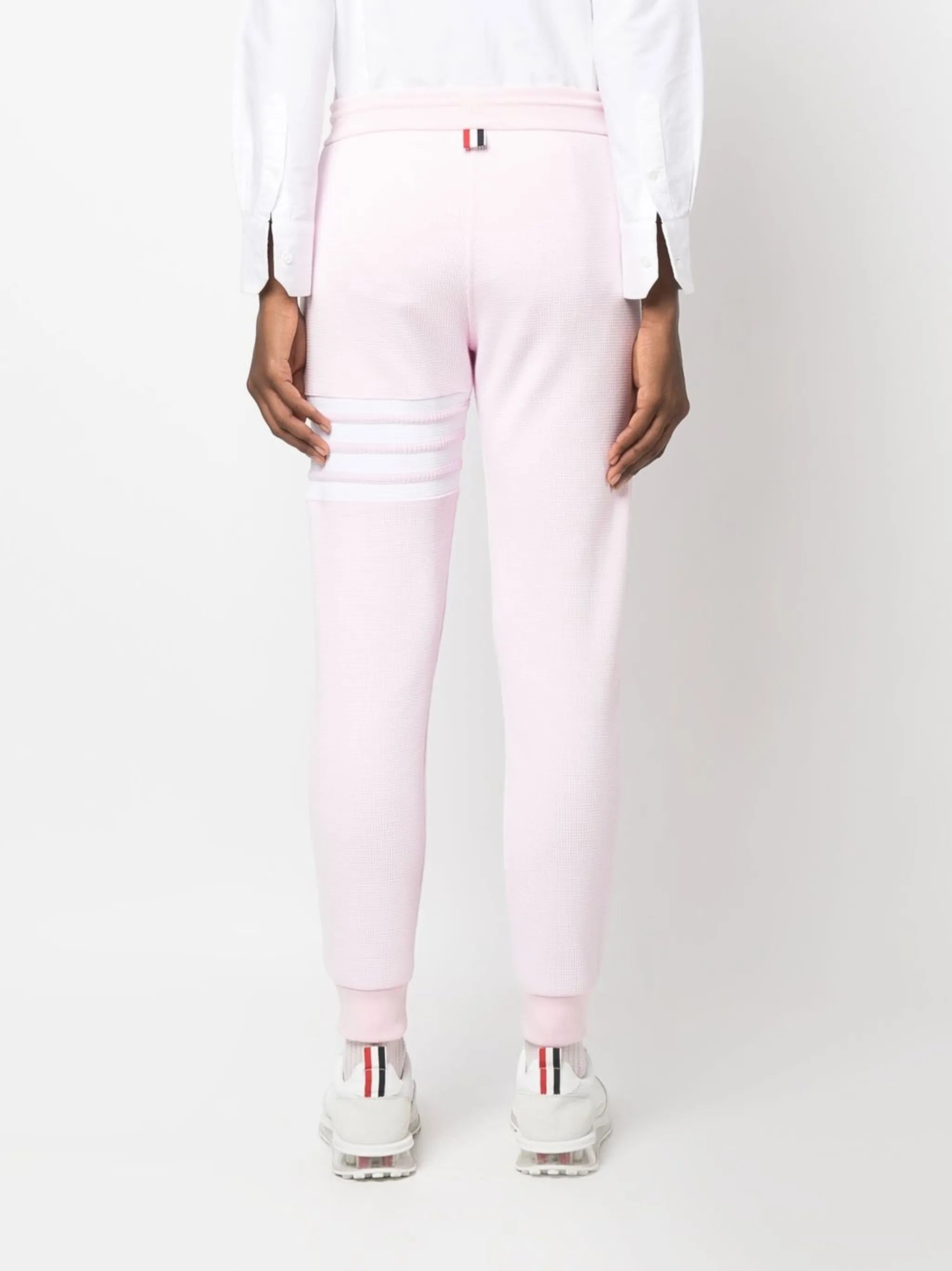 4-bar stripe tapered joggers