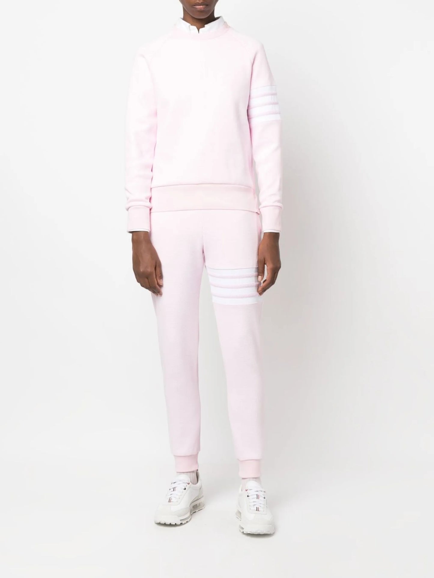 4-bar stripe tapered joggers