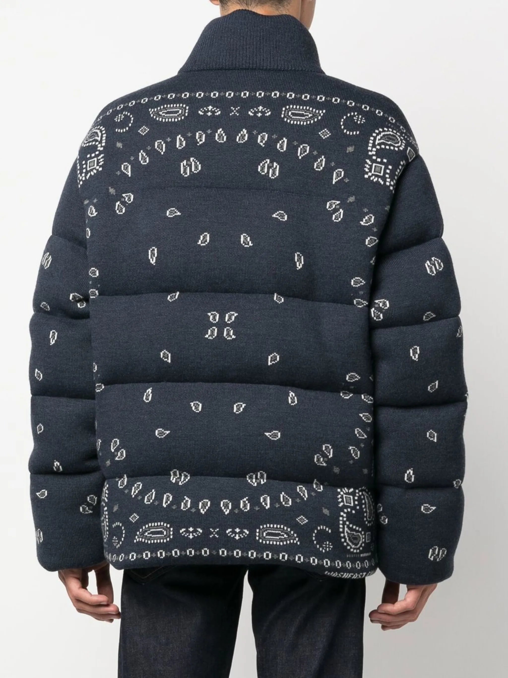 printed padded jacket