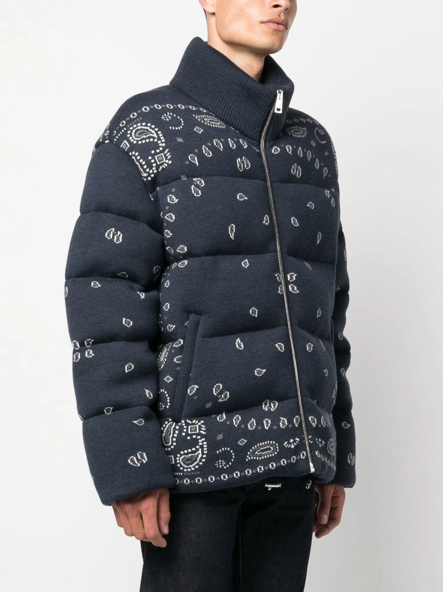 printed padded jacket