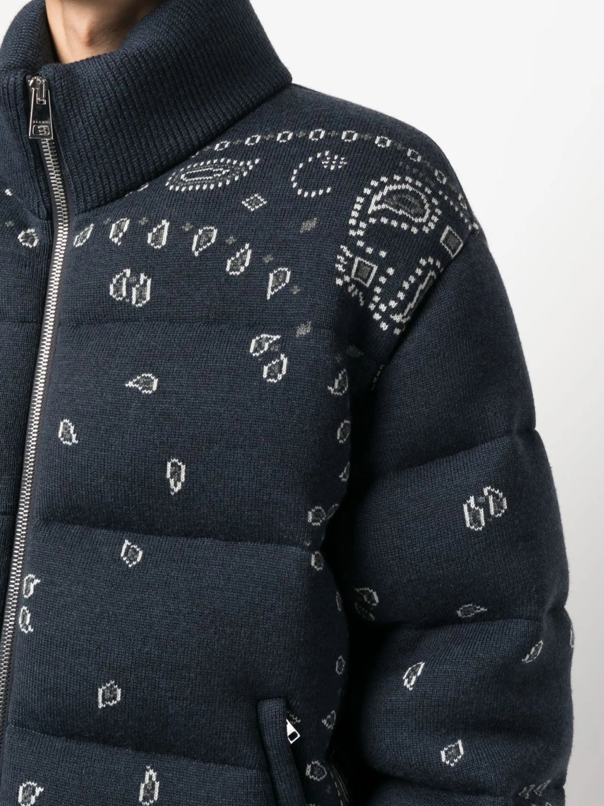 printed padded jacket
