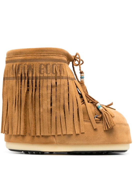 Icon Low fringed snow boots