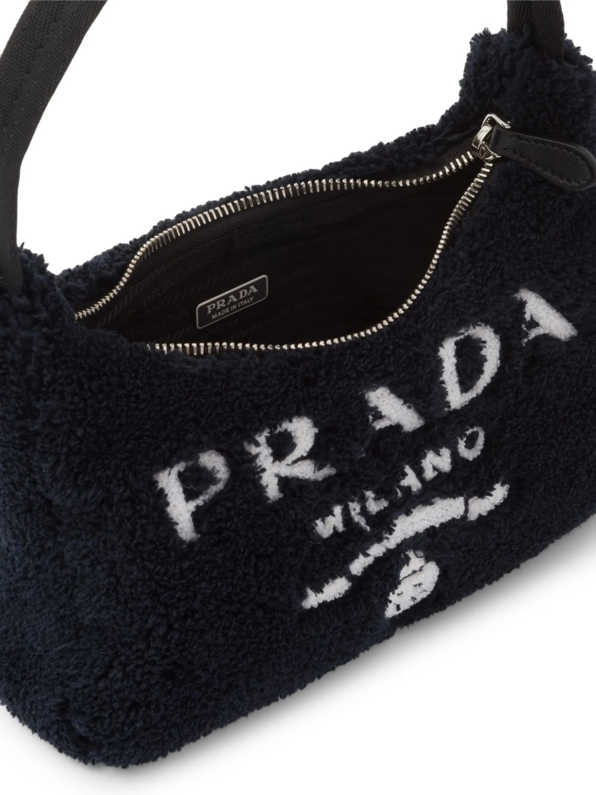 Re-Edition 2000 terry-effect mini bag