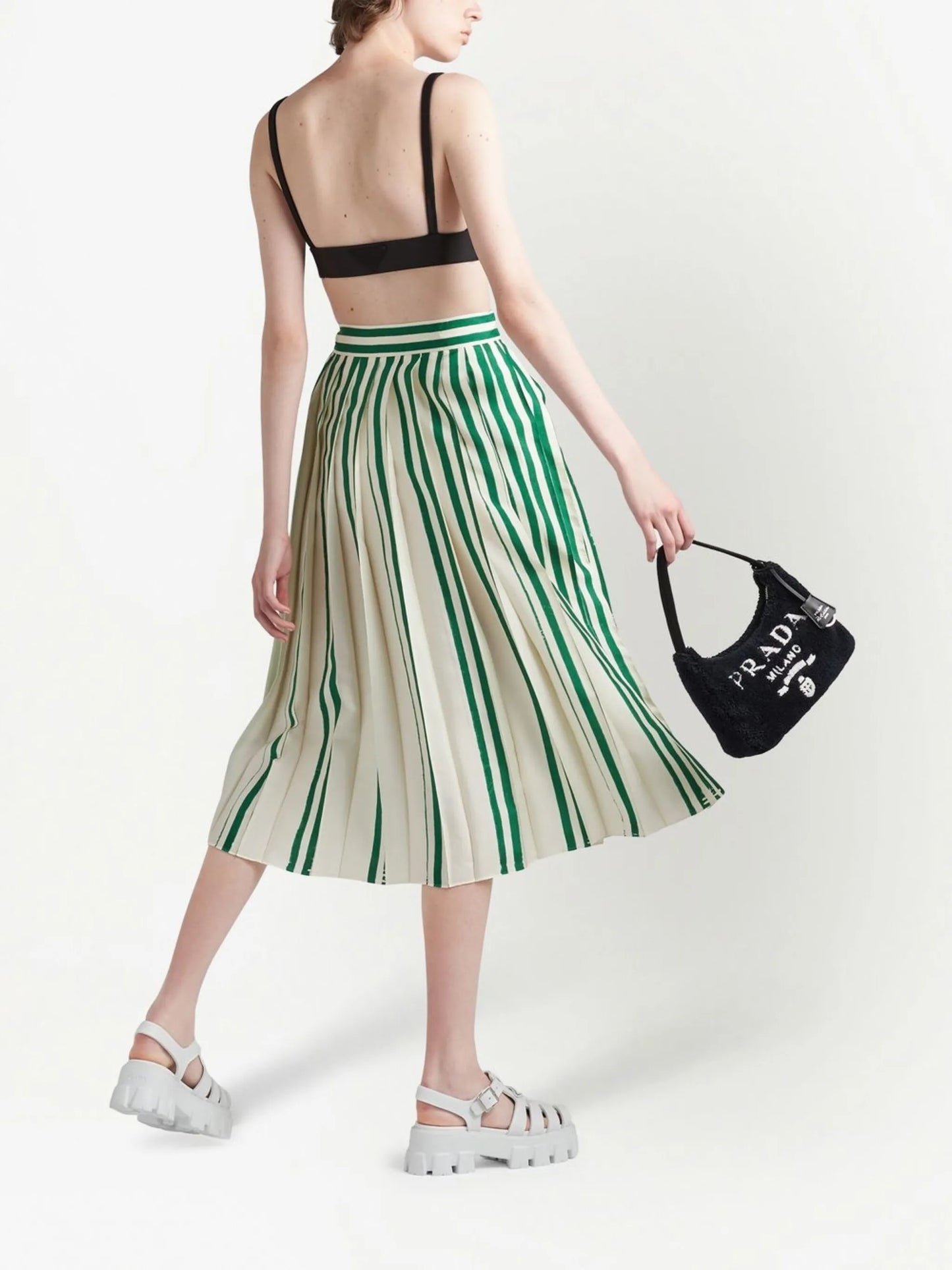 Re-Edition 2000 terry-effect mini bag