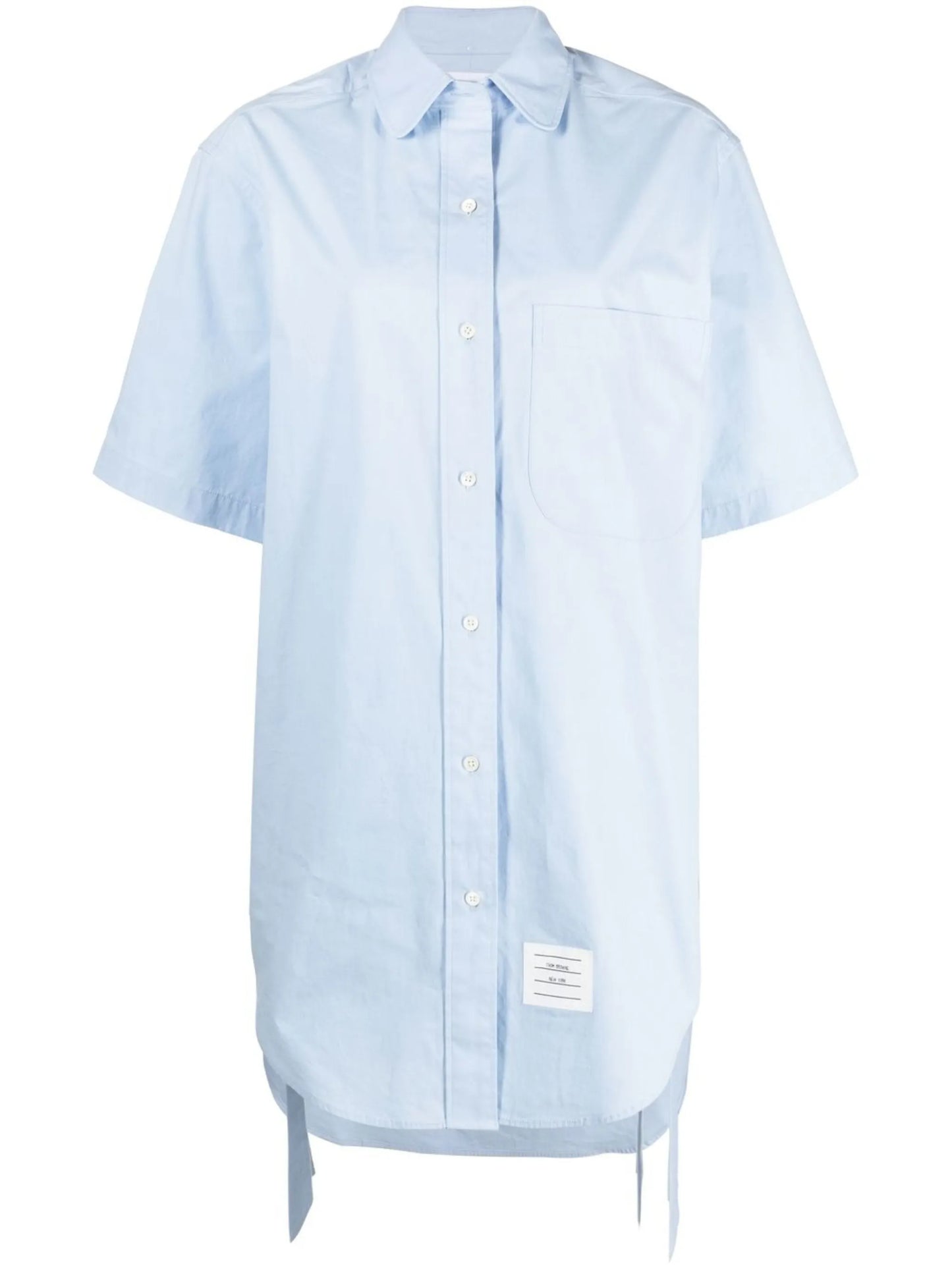 short-sleeve shirt dress