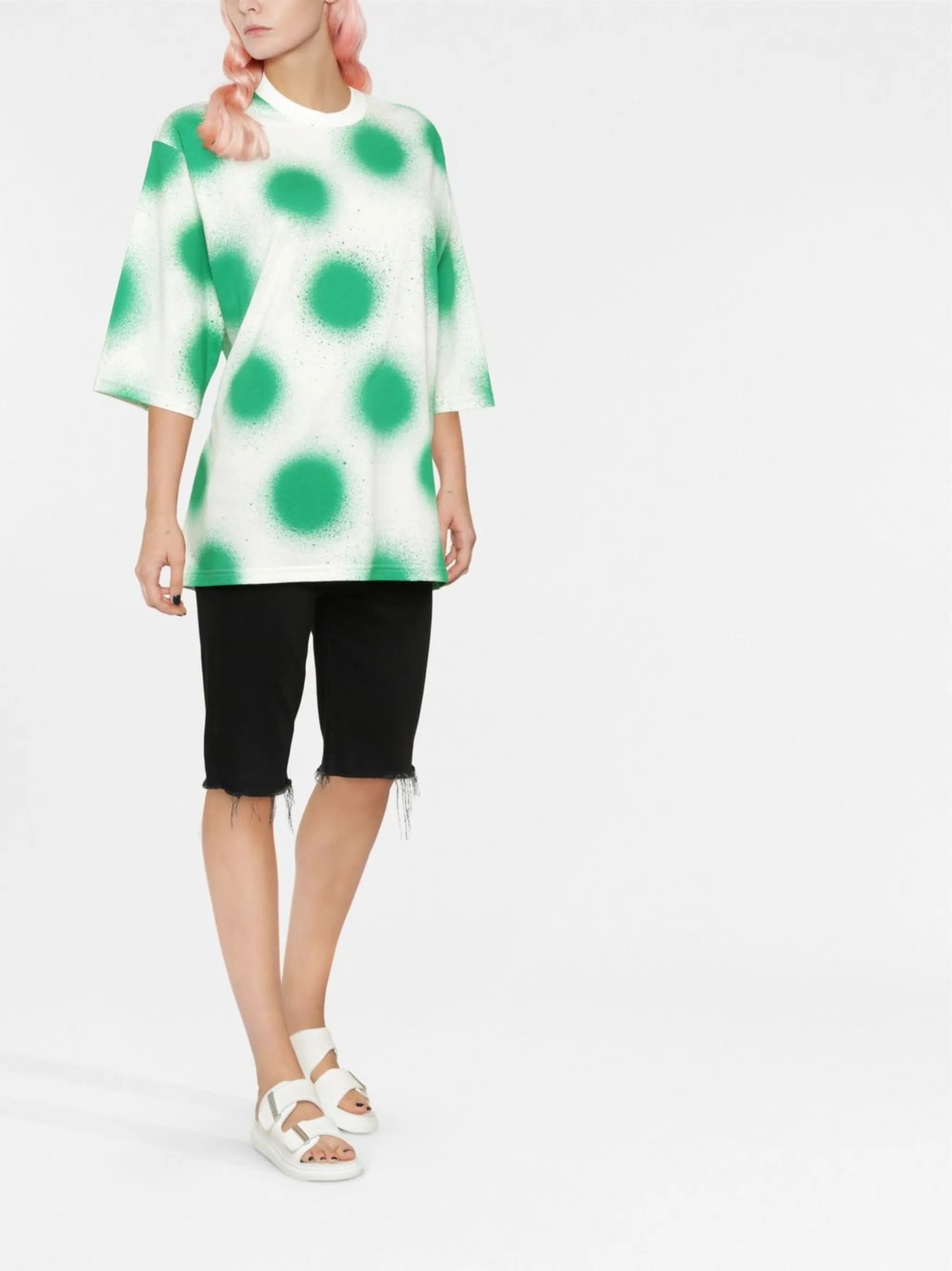 x JW Anderson polka dot-print T-shirt
