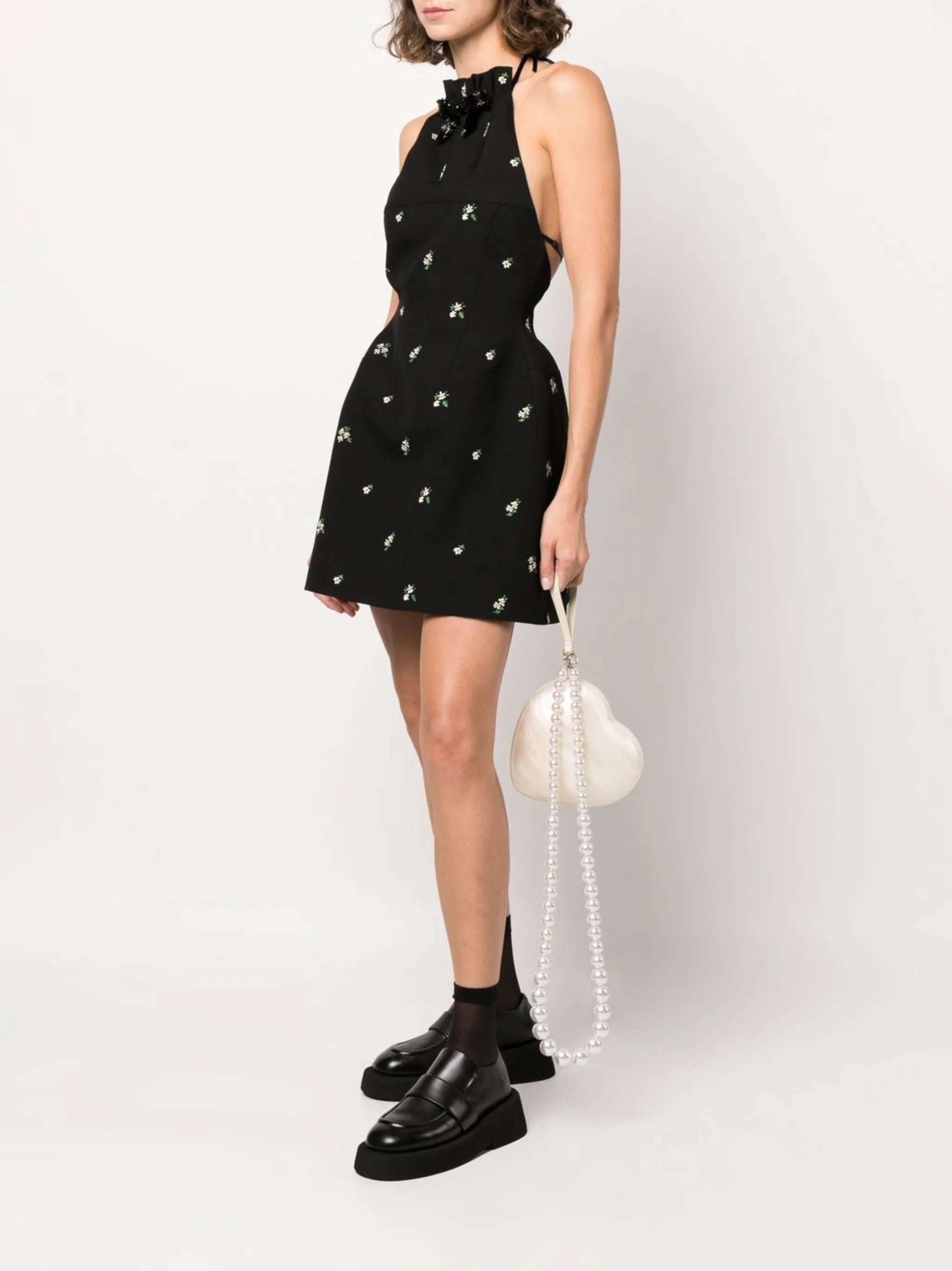 Pearl Heart medium bag
