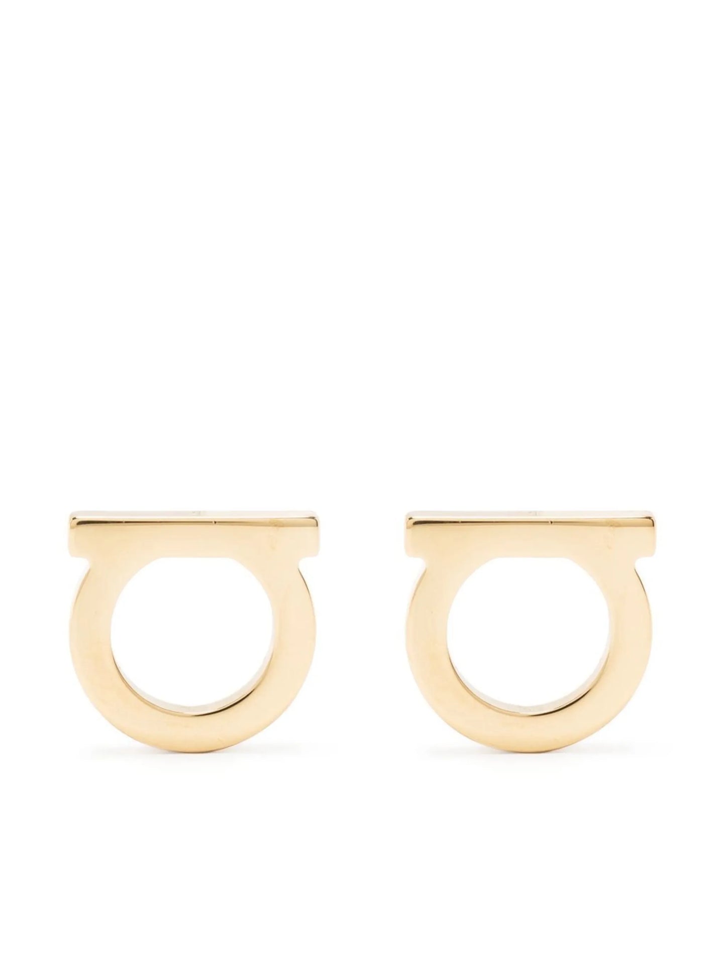 Gancini stud earrings
