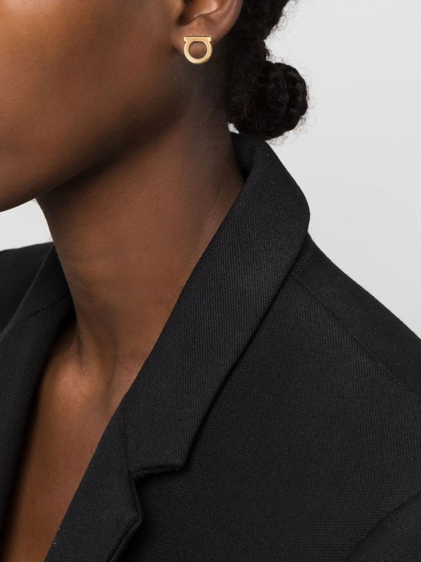 Gancini stud earrings