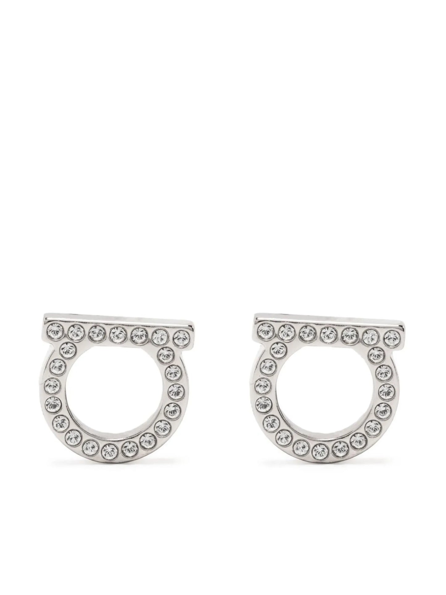 embellished Gancini earrings