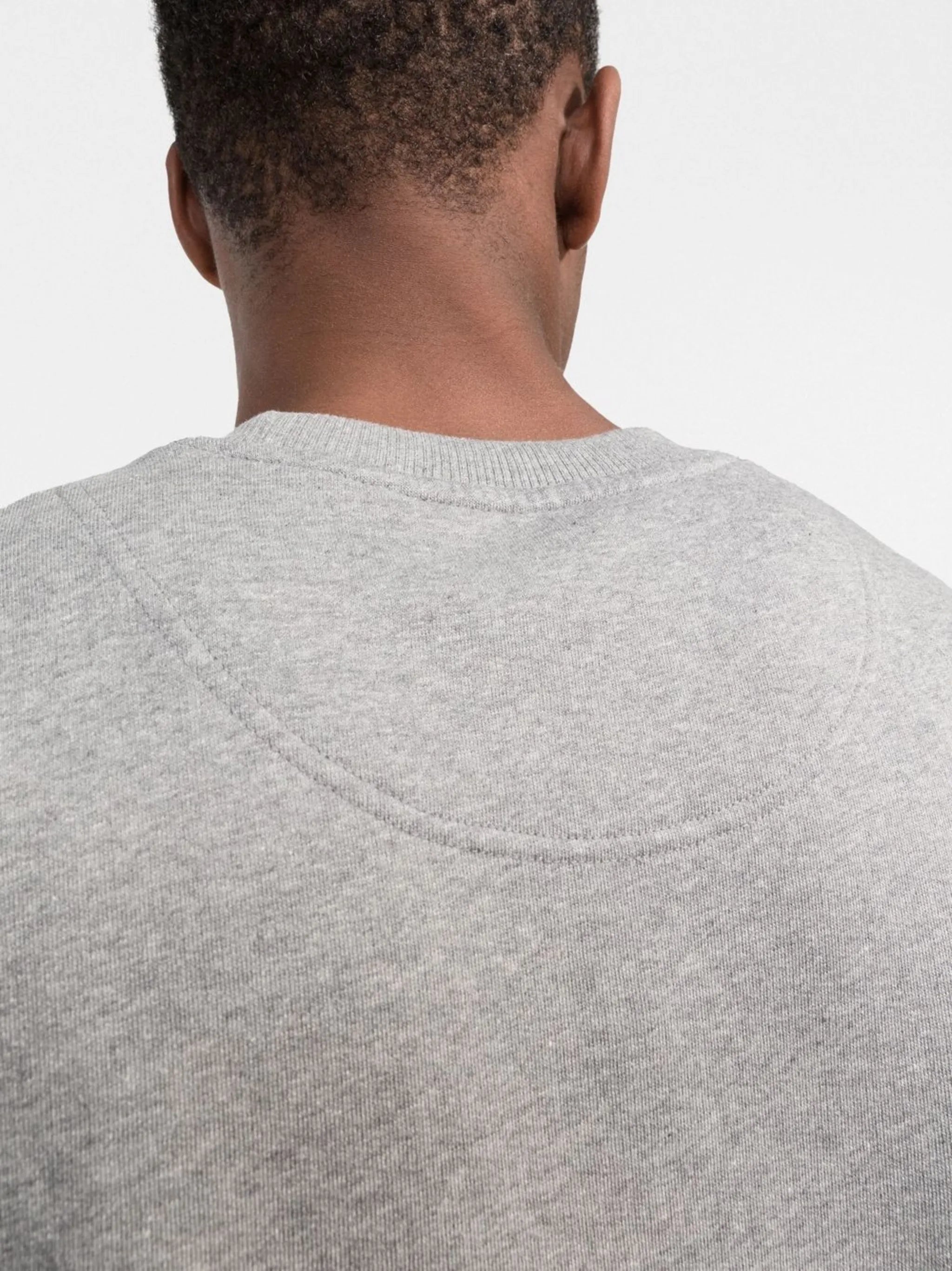 logo-print crew neck sweatshirt