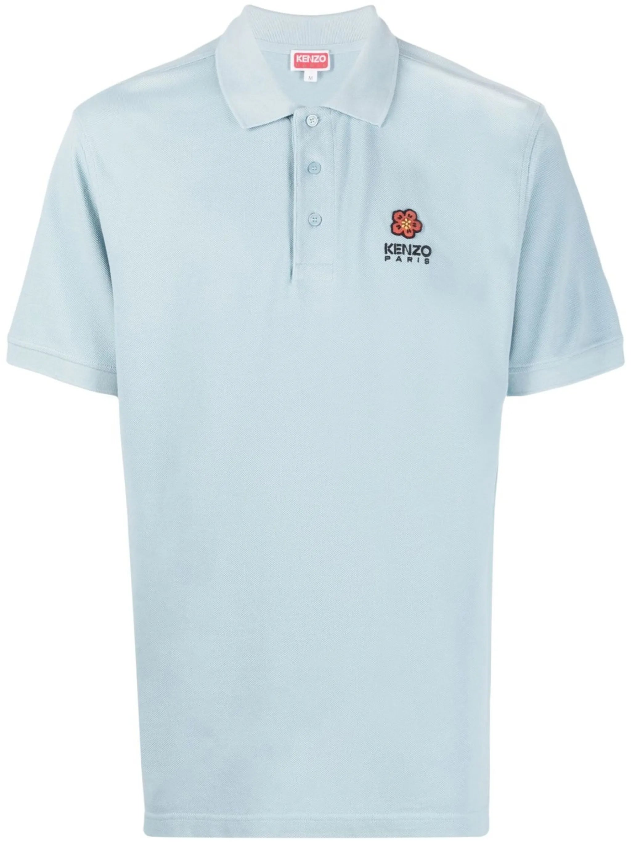 Boke Flower logo-embroidered polo shirt