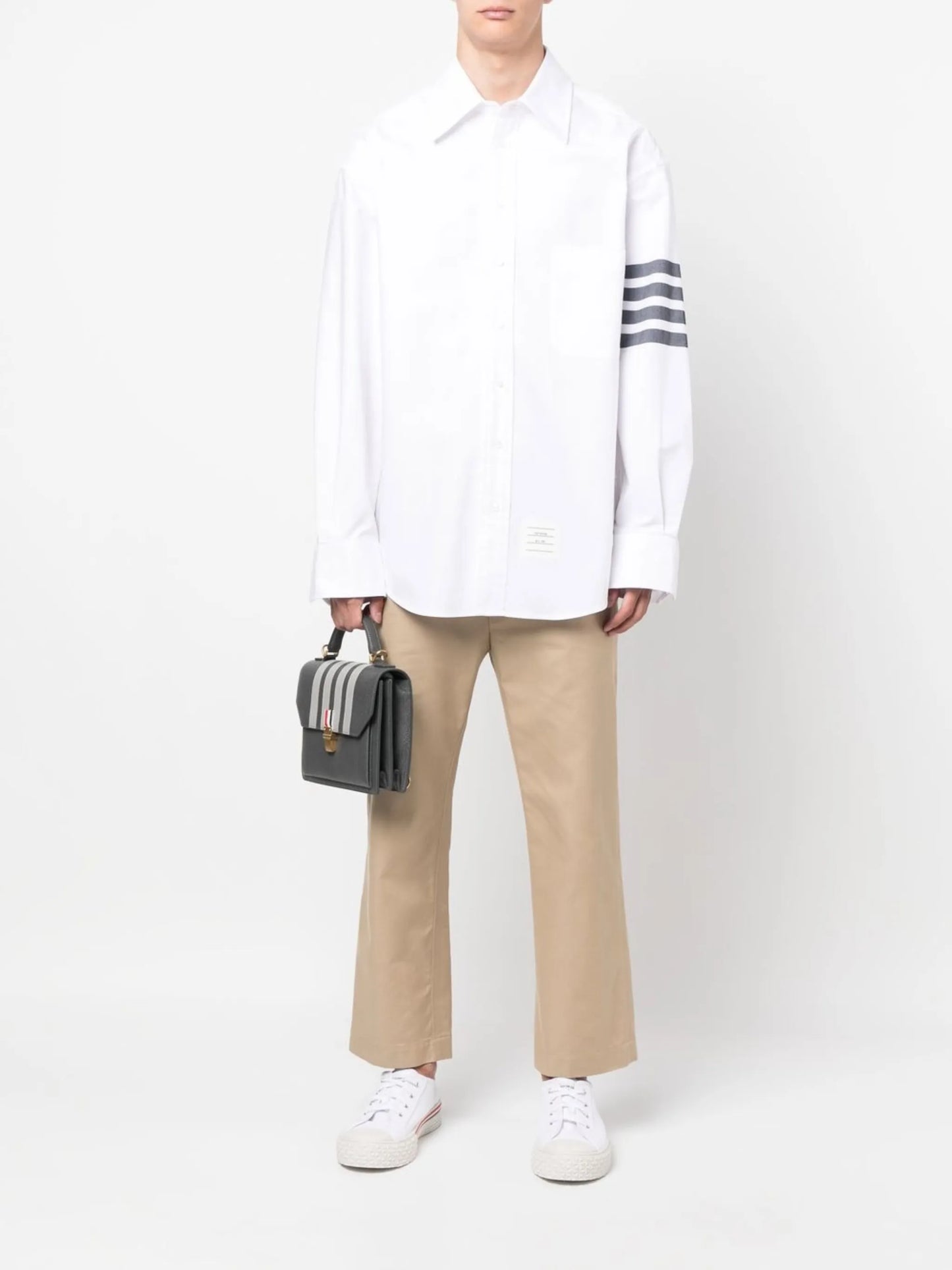 4-Bar stripe shirt