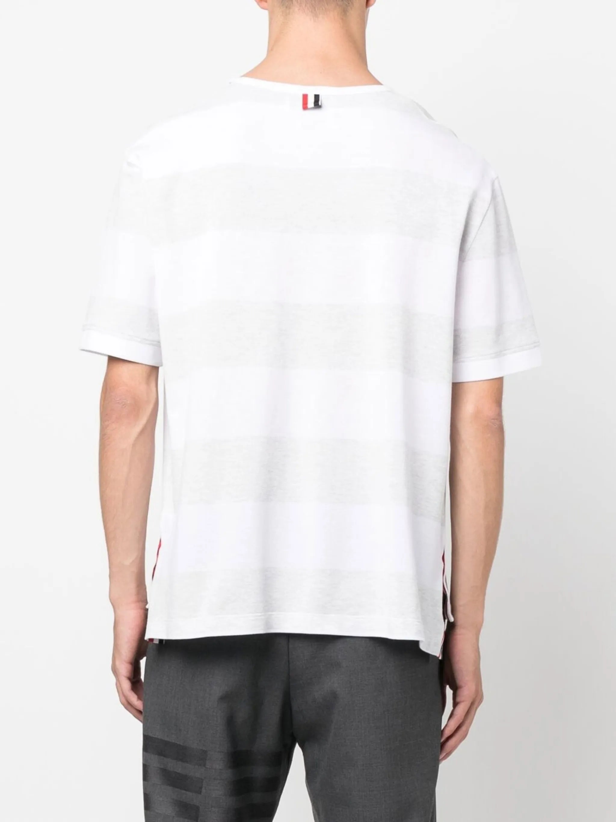 RWB pocket striped T-shirt