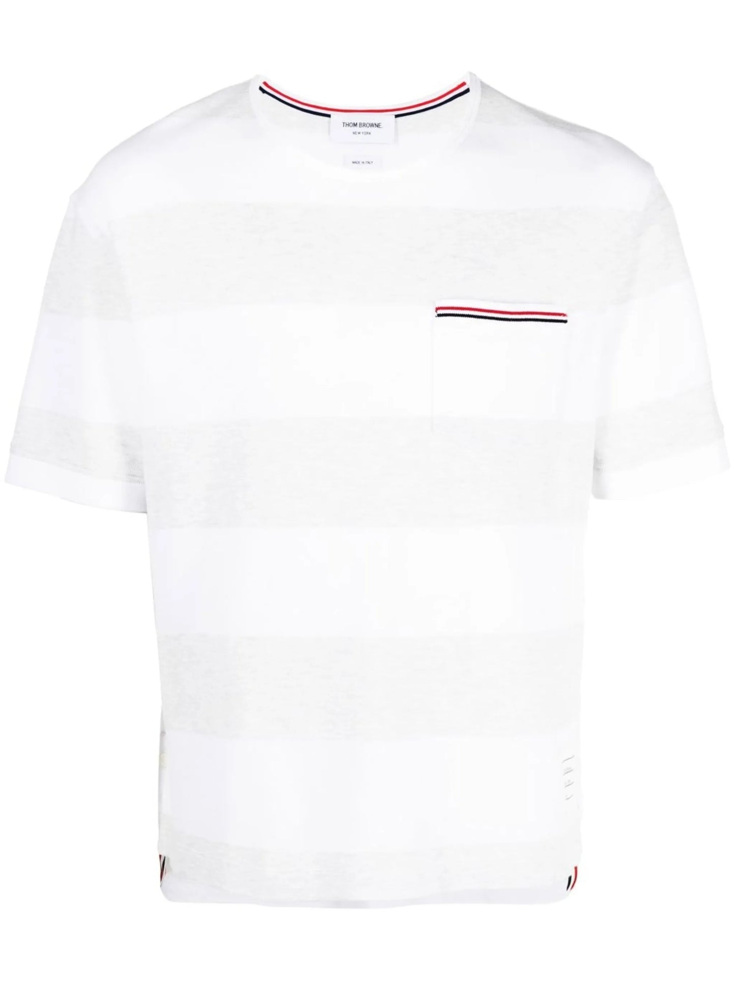 RWB pocket striped T-shirt
