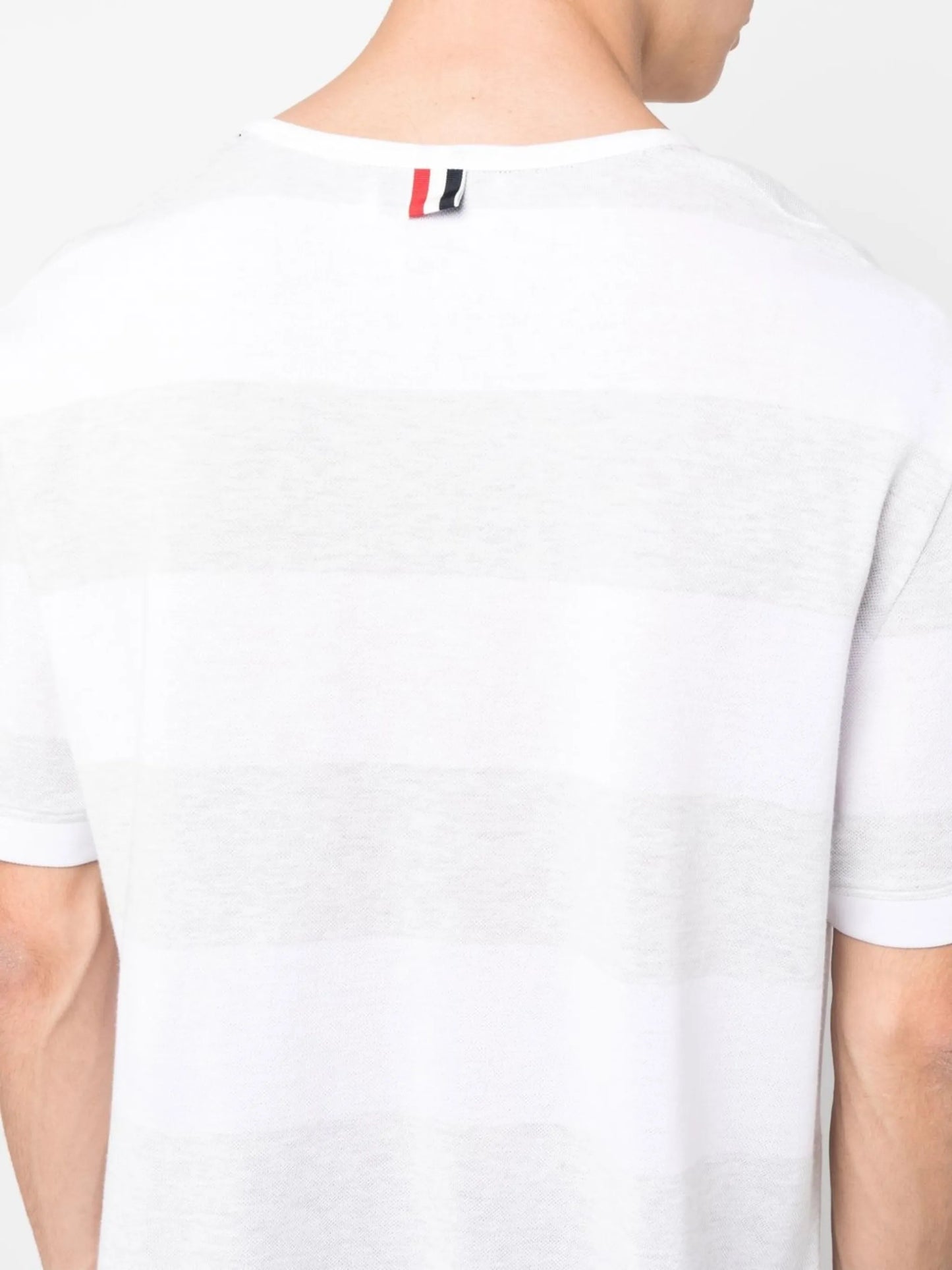 RWB pocket striped T-shirt