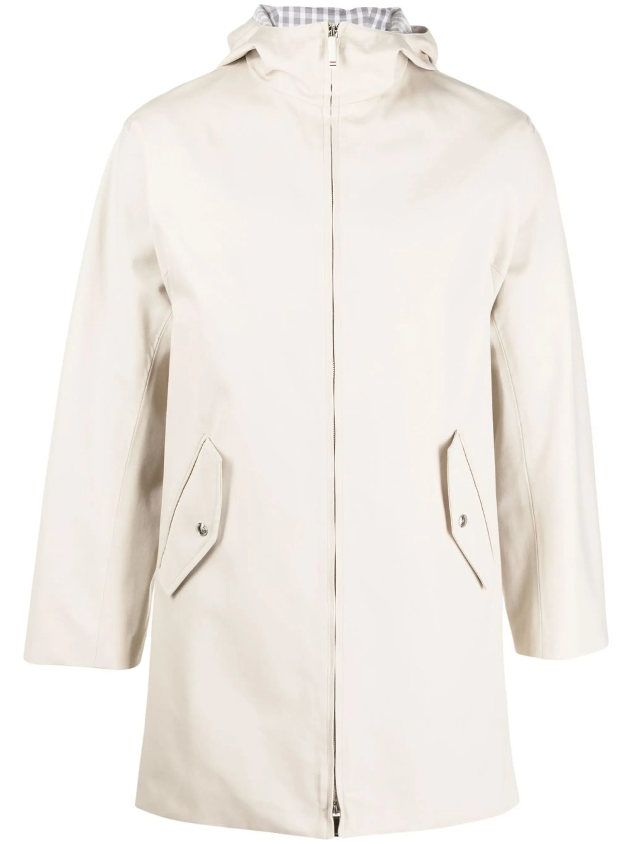 hooded cotton parka
