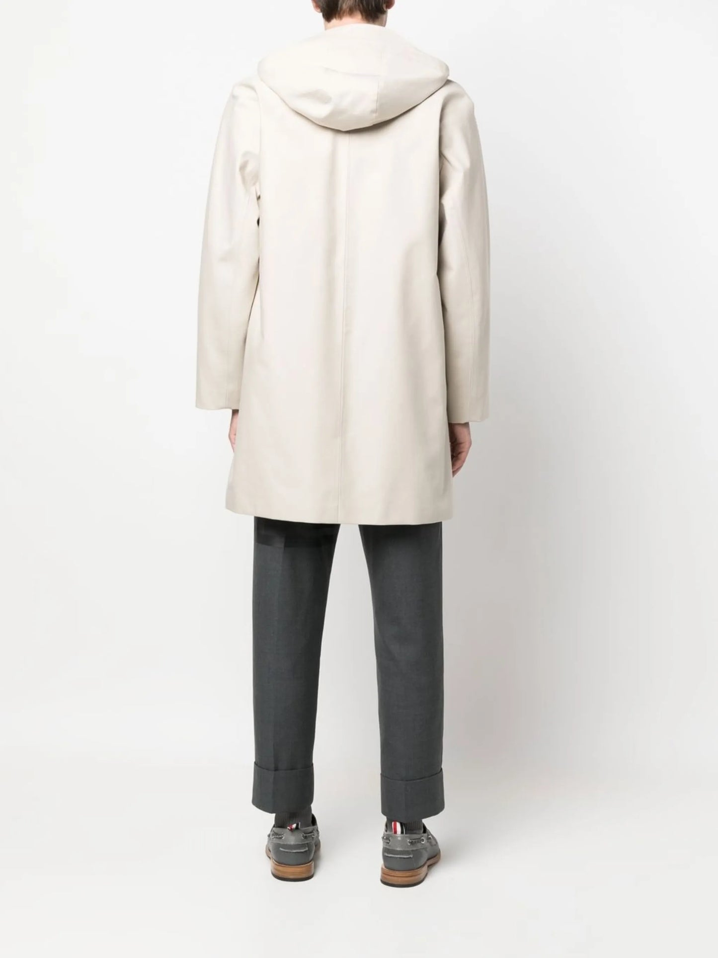 hooded cotton parka