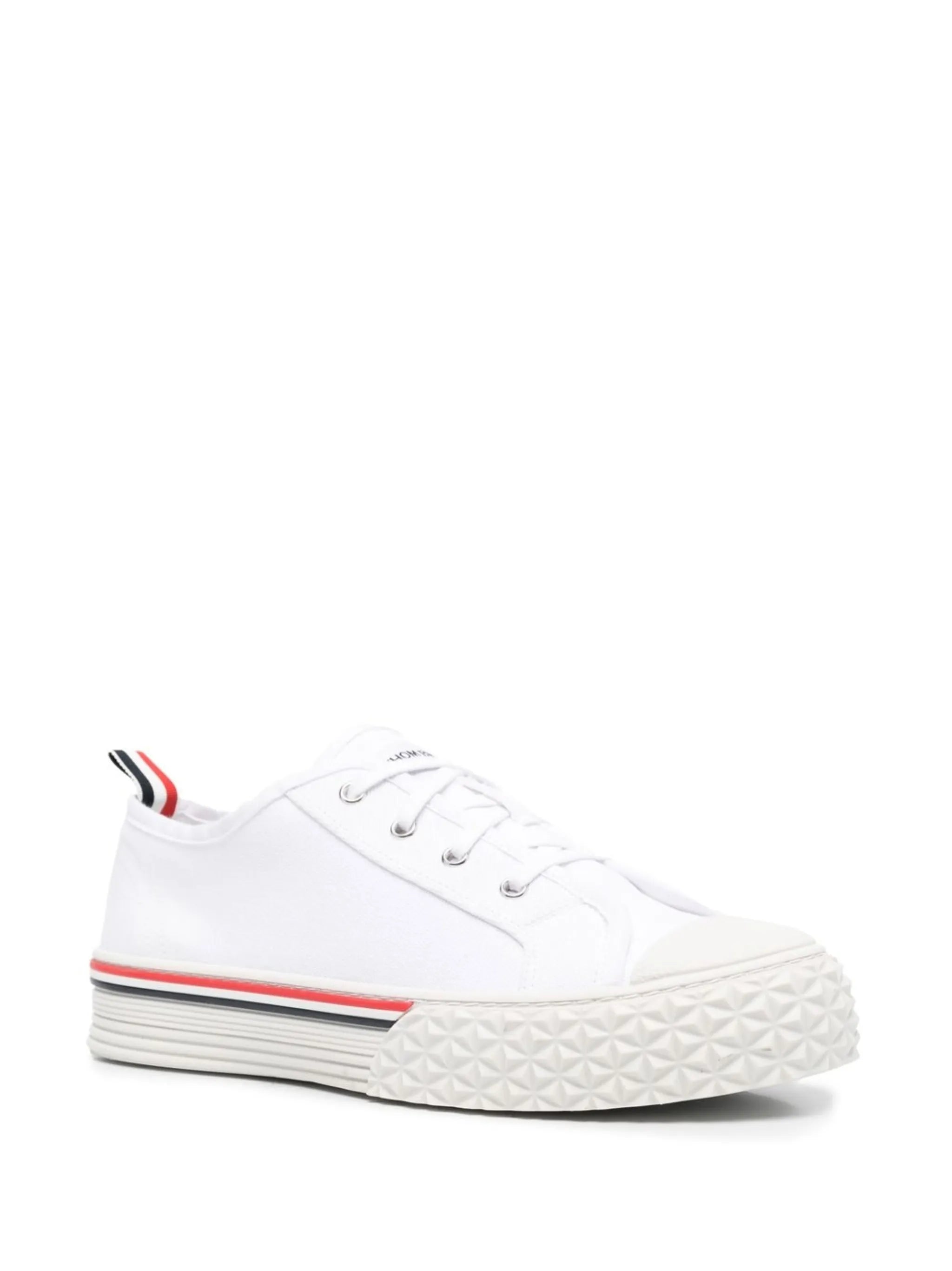 canvas tread sole collegiate sneakers