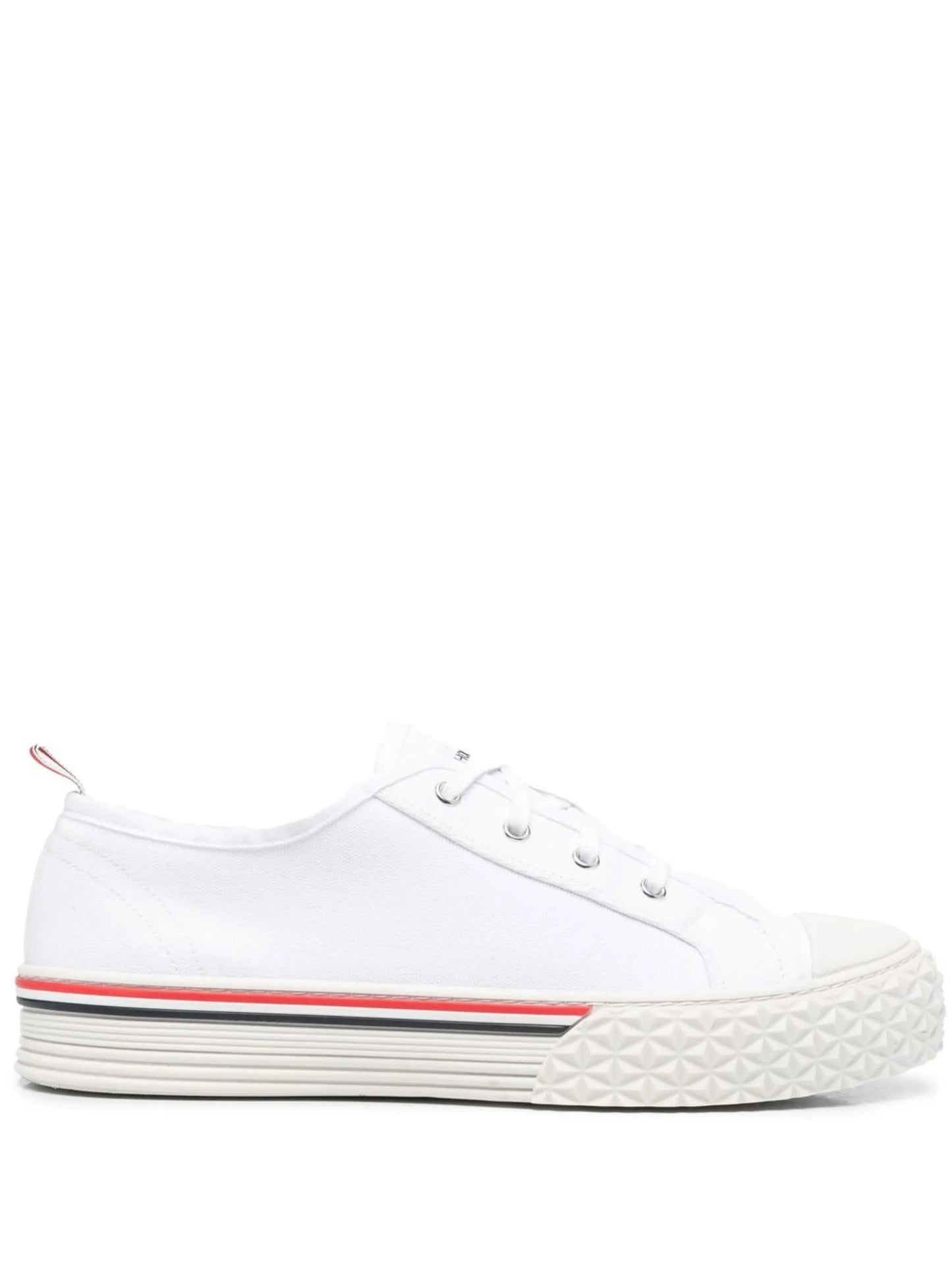 canvas tread sole collegiate sneakers