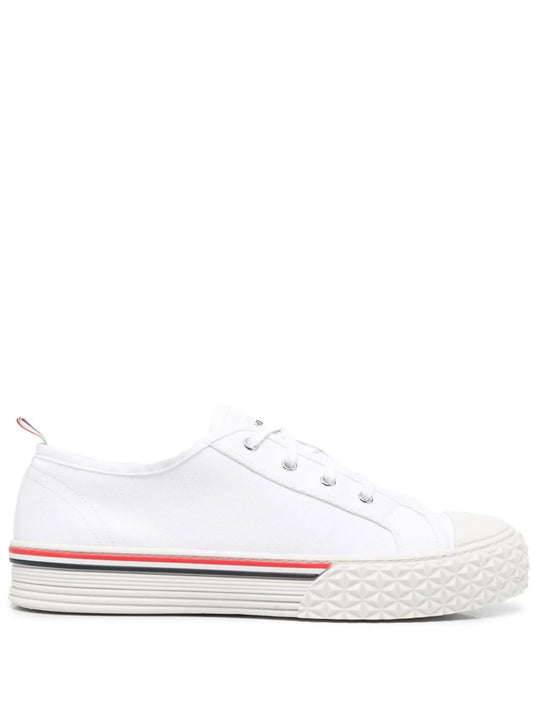 canvas tread sole collegiate sneakers
