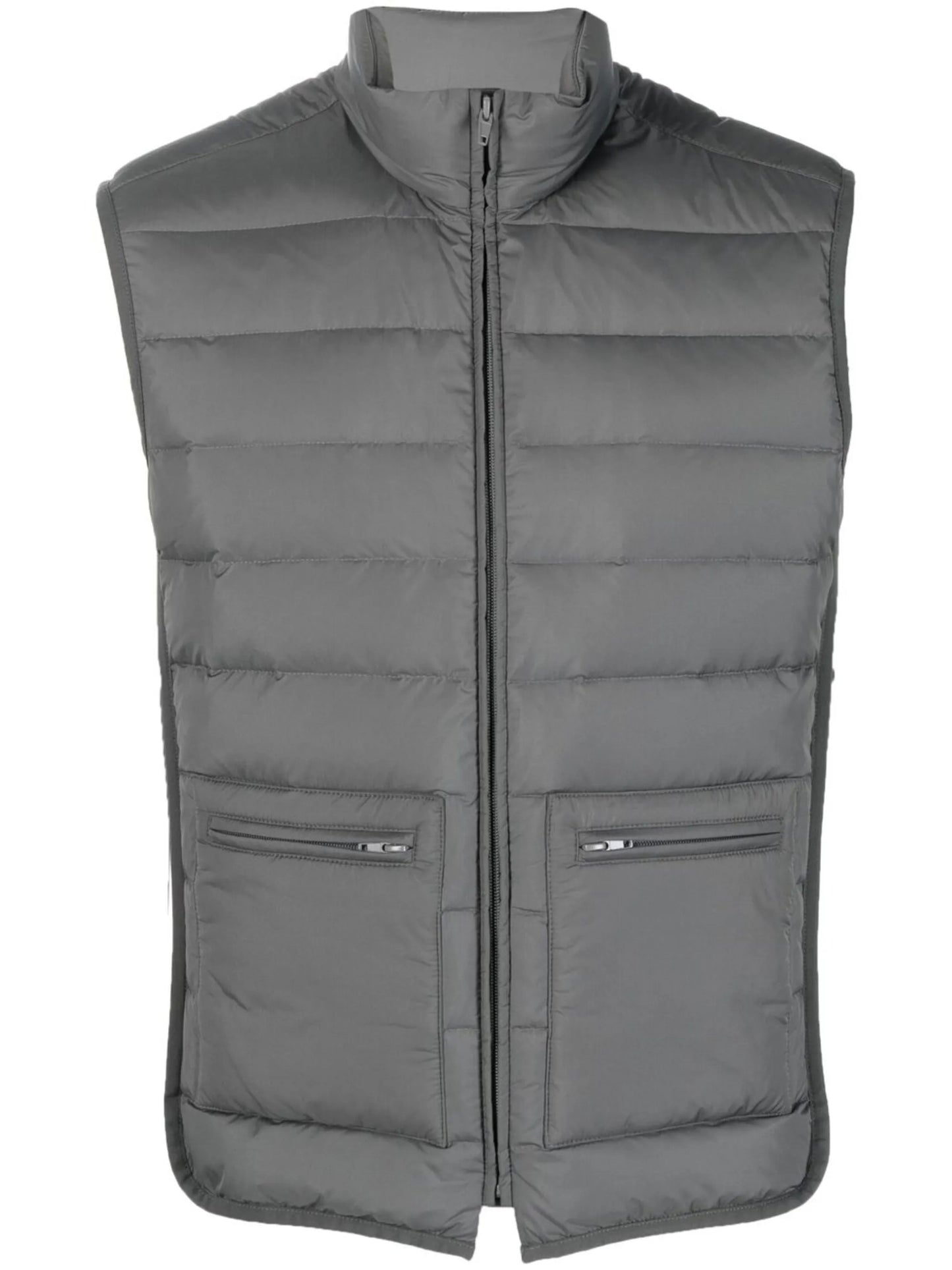 down-feather padded gilet
