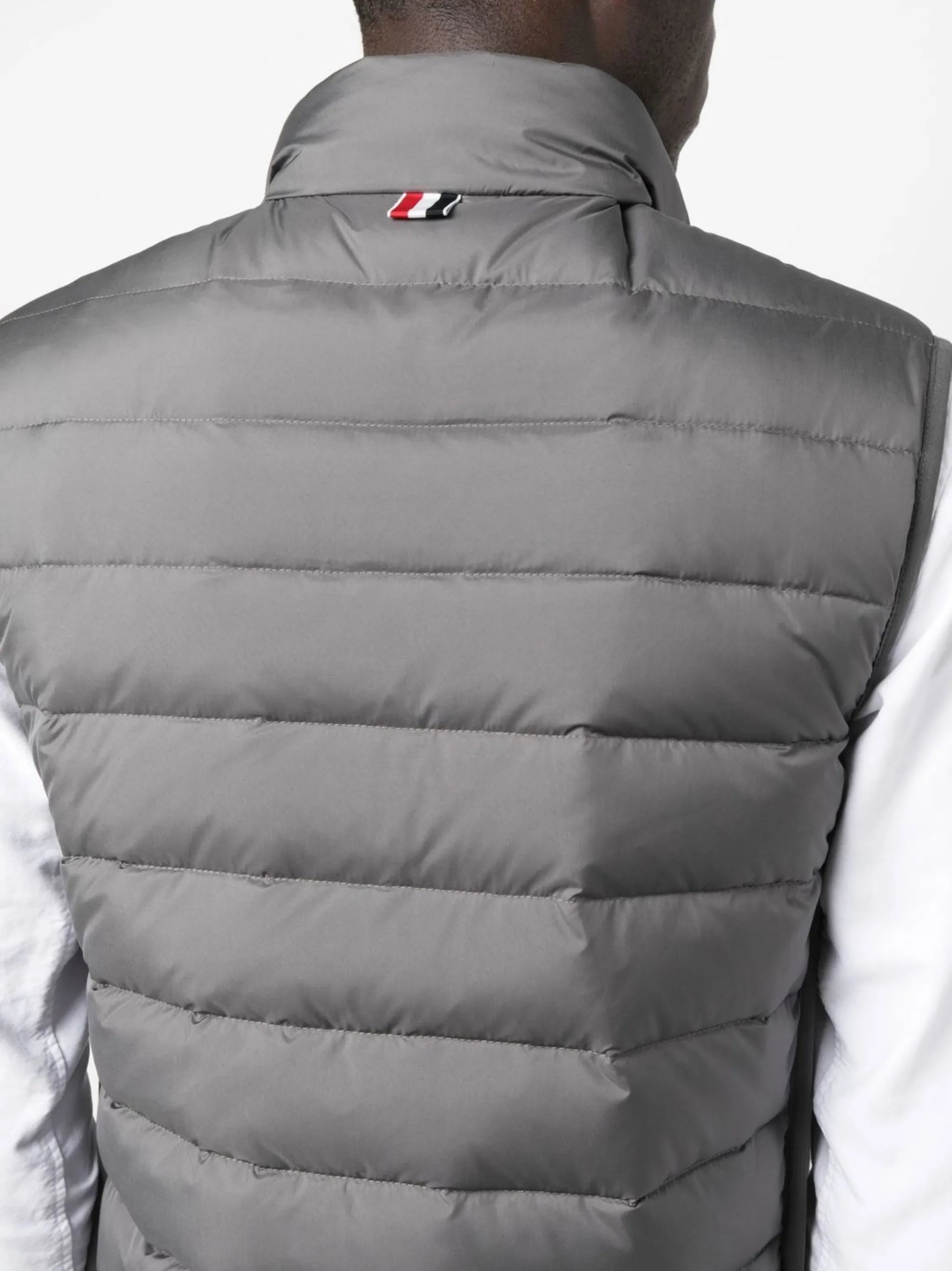 down-feather padded gilet