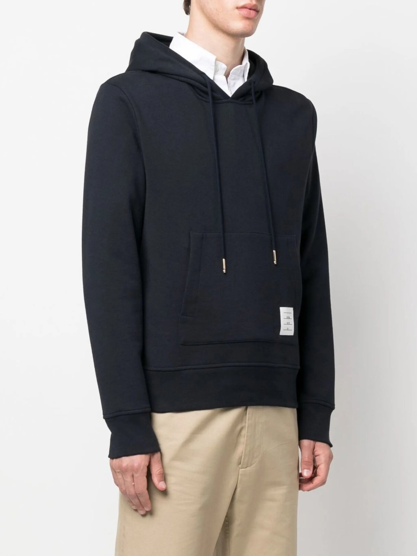 logo-patch hoodie