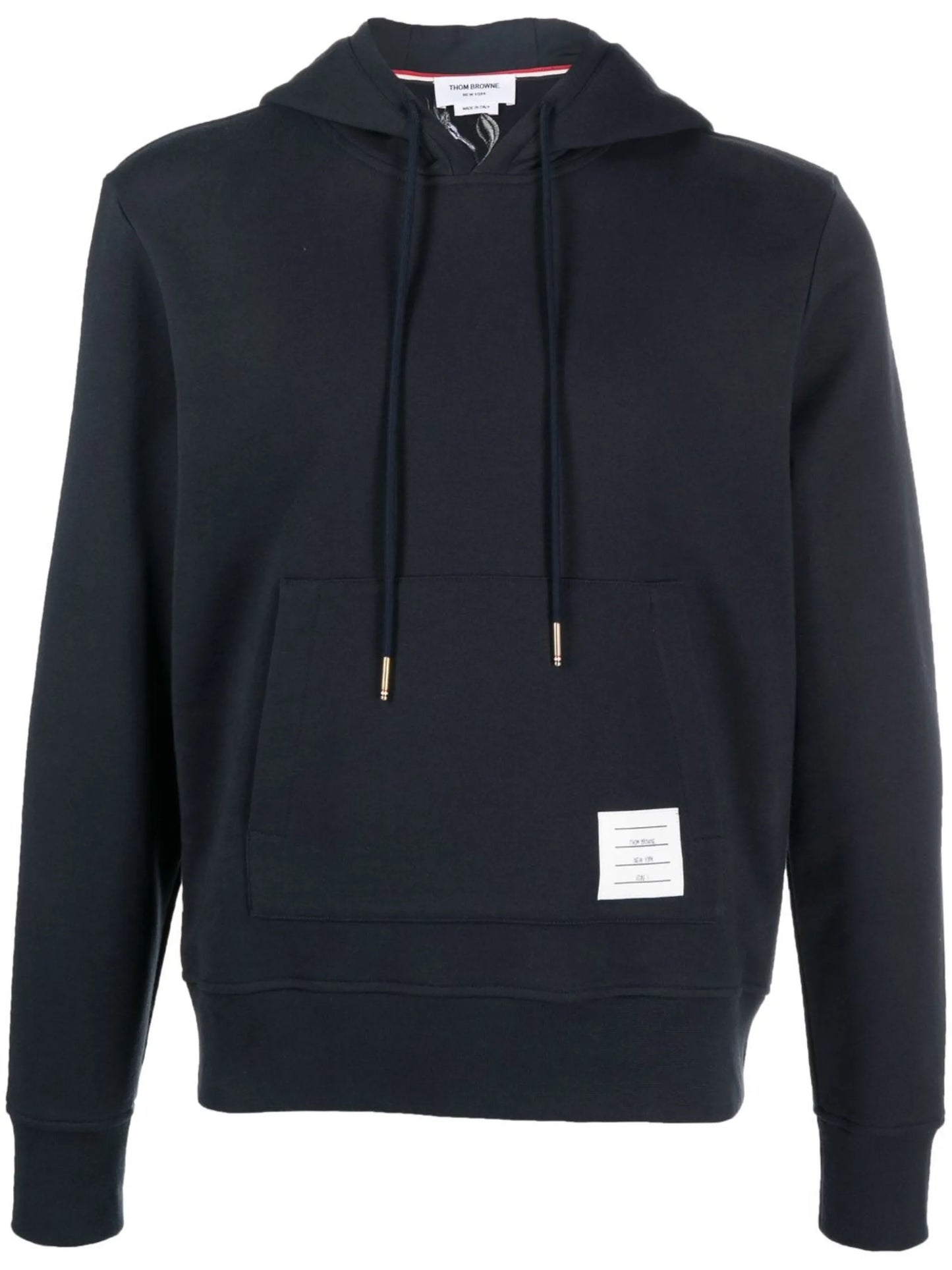 logo-patch hoodie